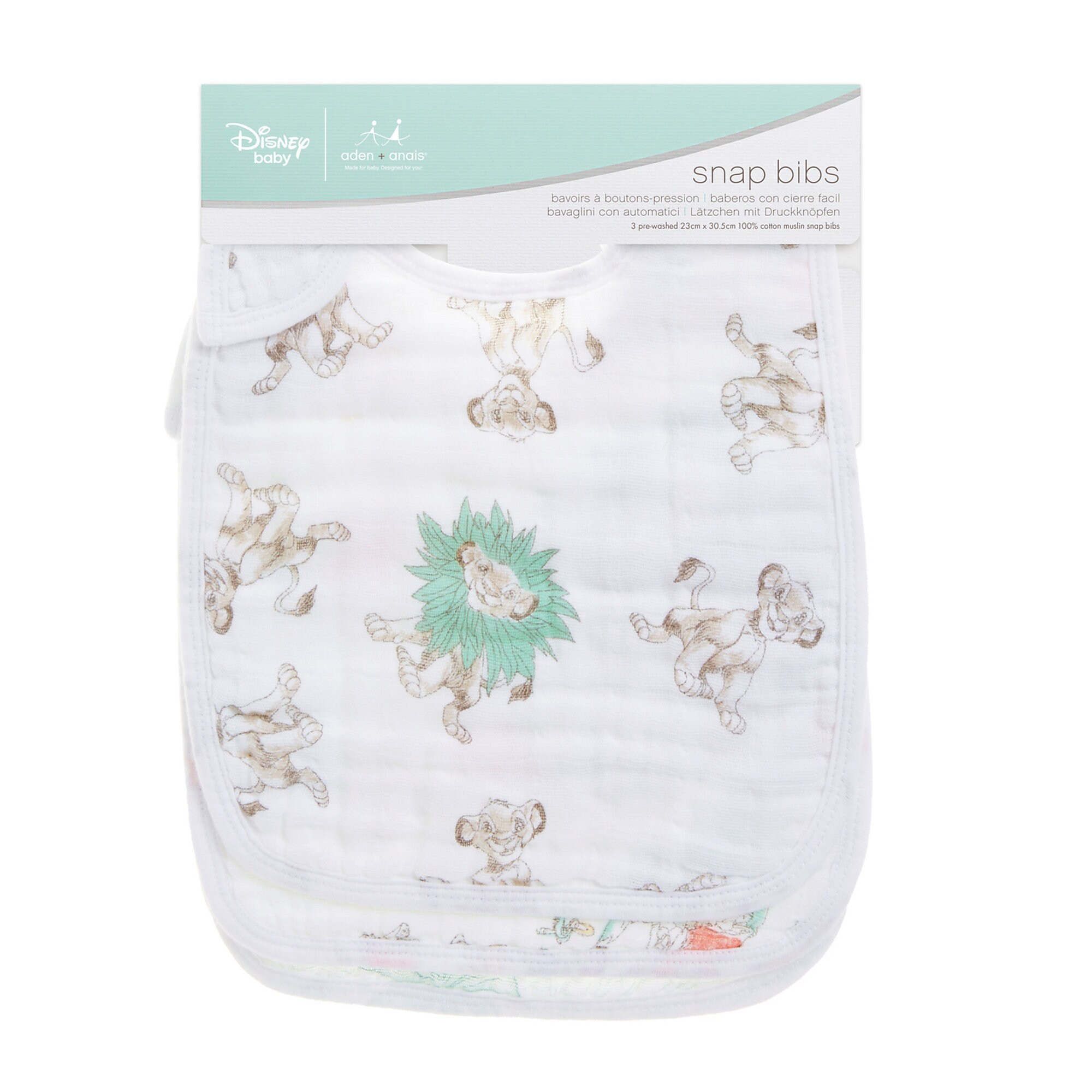 The Lion King Snap Bib Set for Baby by aden + anais®
