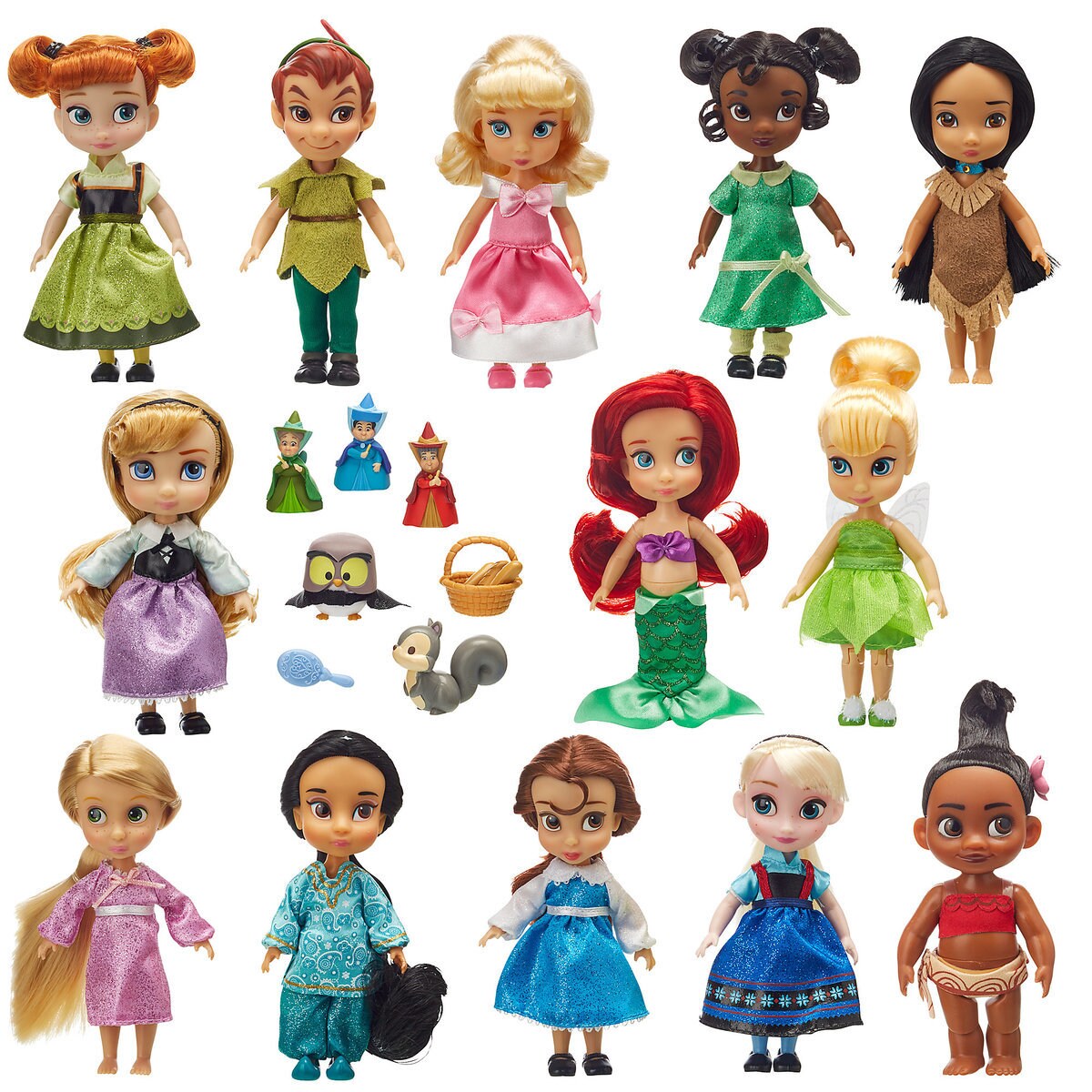 Product Image of Disney Animators' Collection Mini Doll Gift Set - 5'' # 1