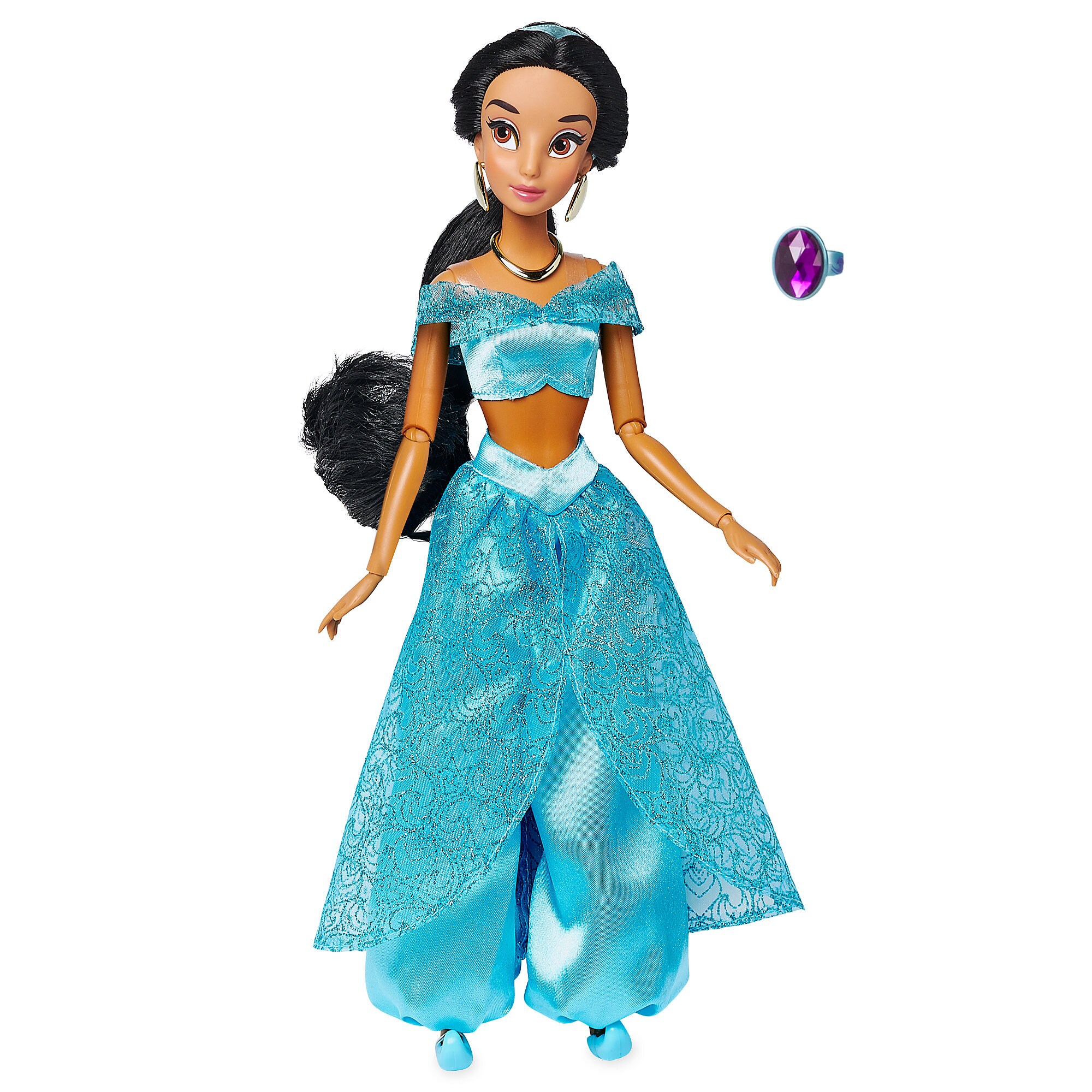 Jasmine Classic Doll with Ring - Aladdin - 11 1/2''
