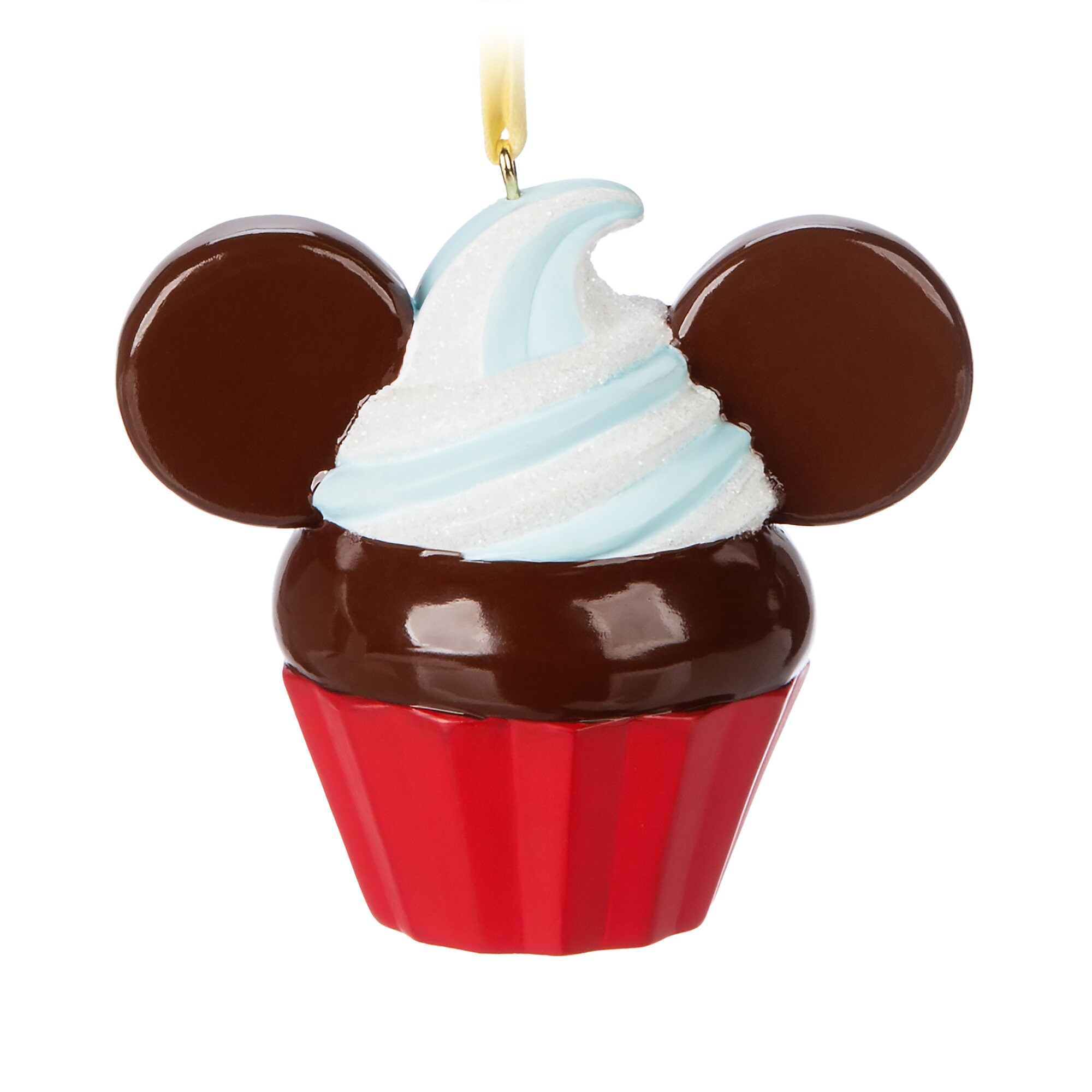 Mickey Mouse Cupcake Ornament