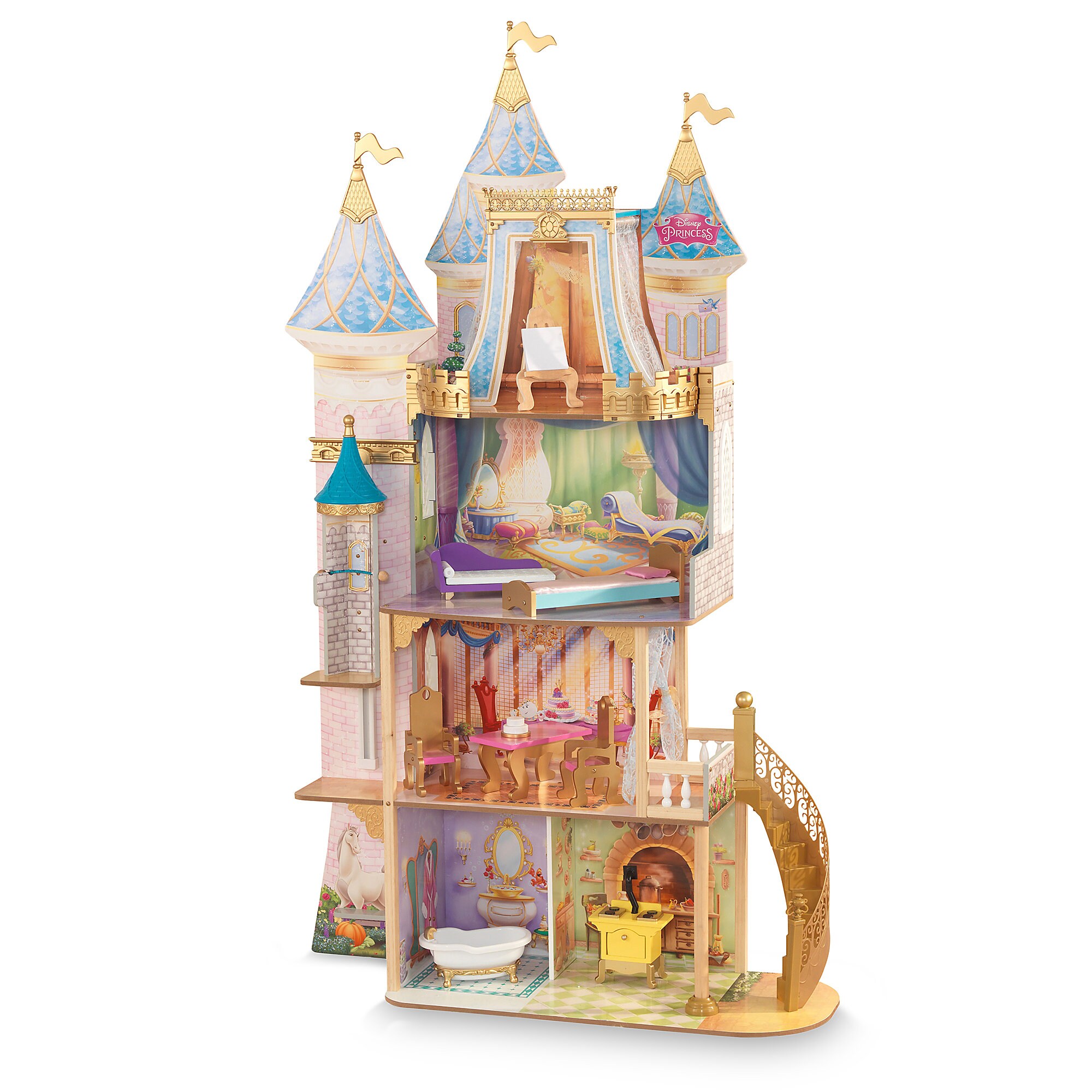 Disney Princess Royal Celebration Dollhouse by KidKraft is now out ...