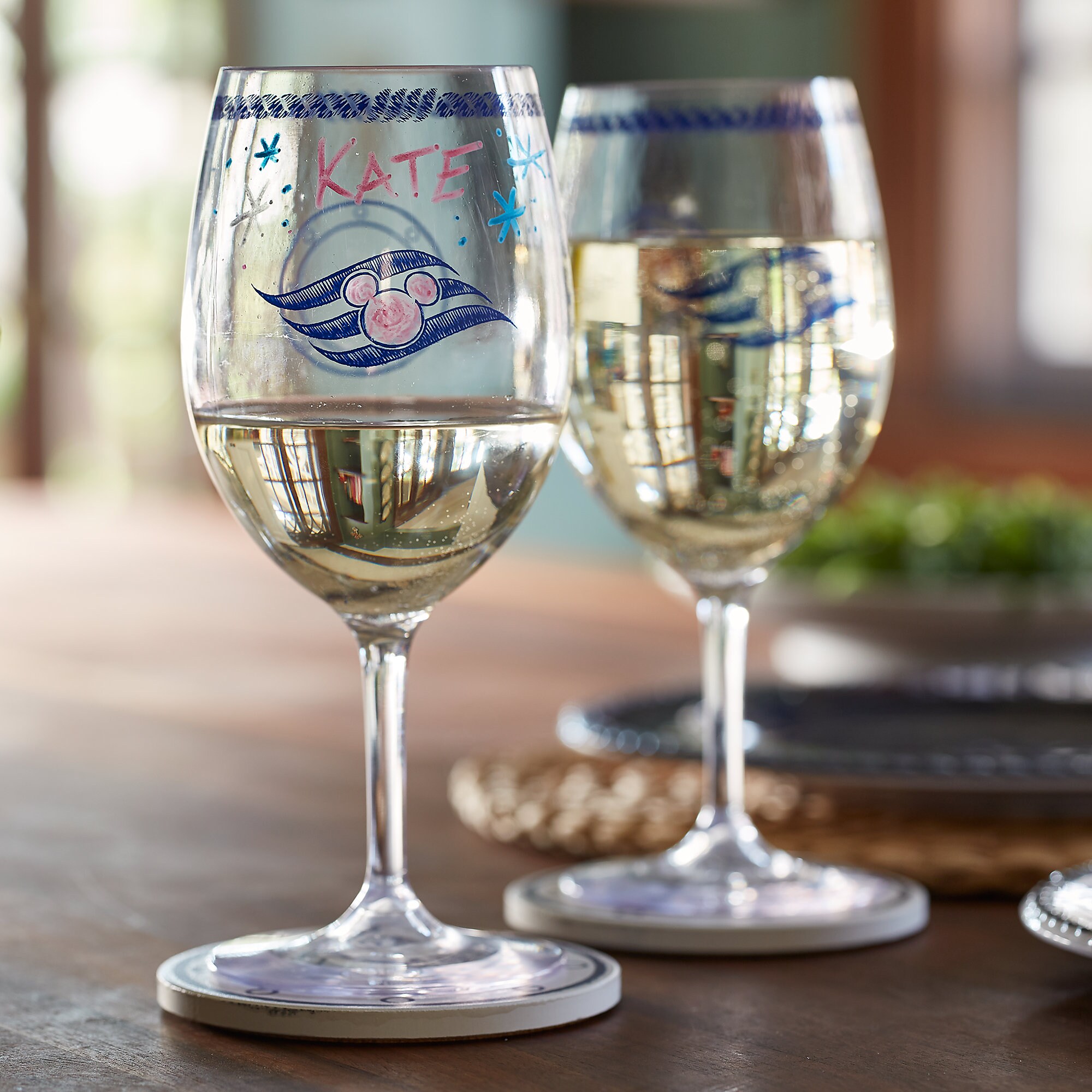 Disney Cruise Line Stemware and Marker Set