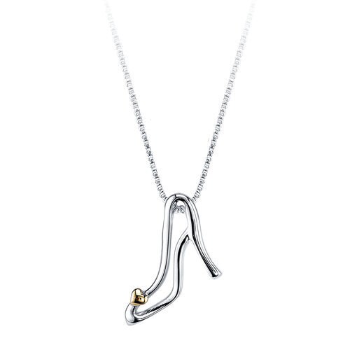 Cinderella Glass Slipper Necklace for Women shopDisney