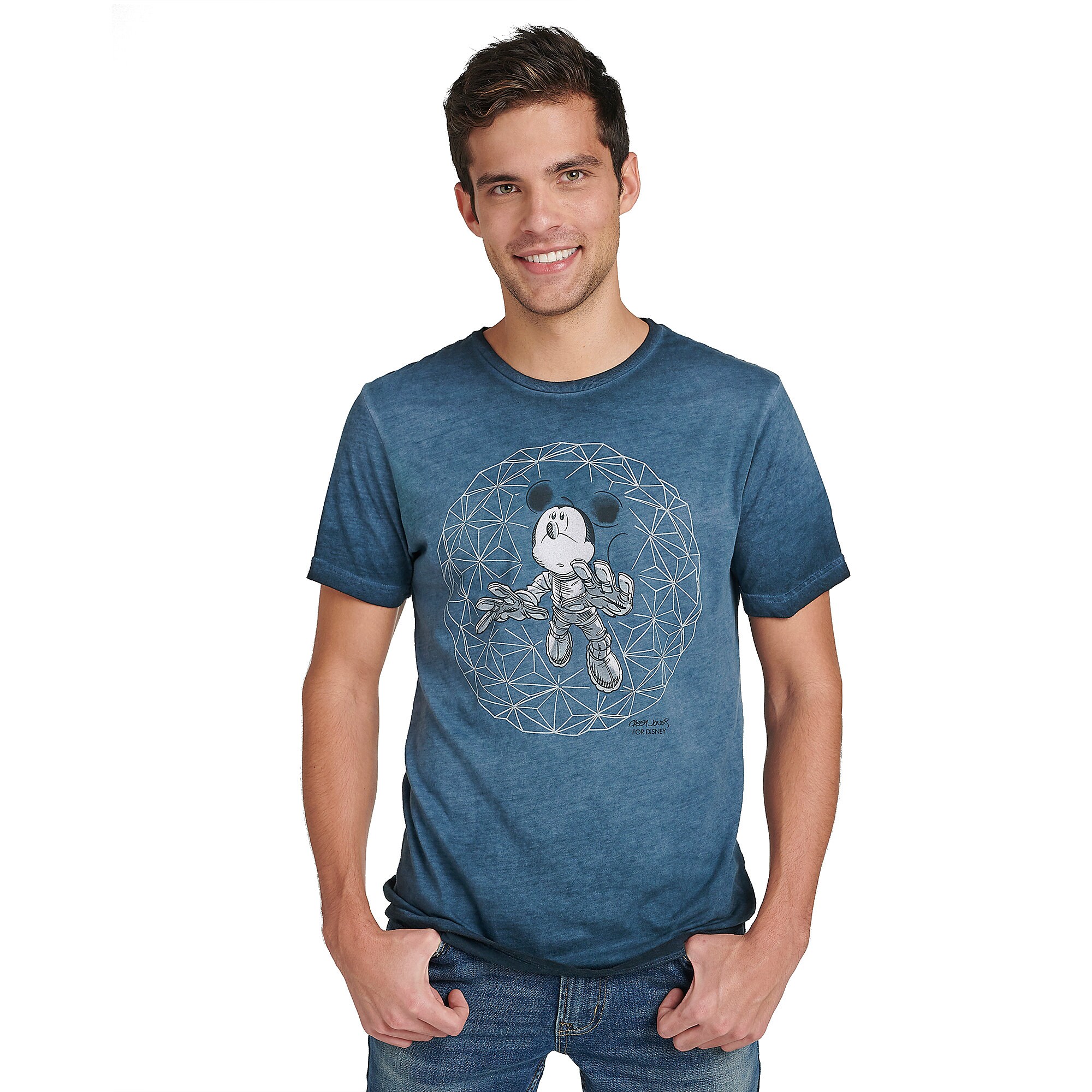 Mickey Mouse Disney Parks Artist Series T-Shirt for Men by Casey Jones