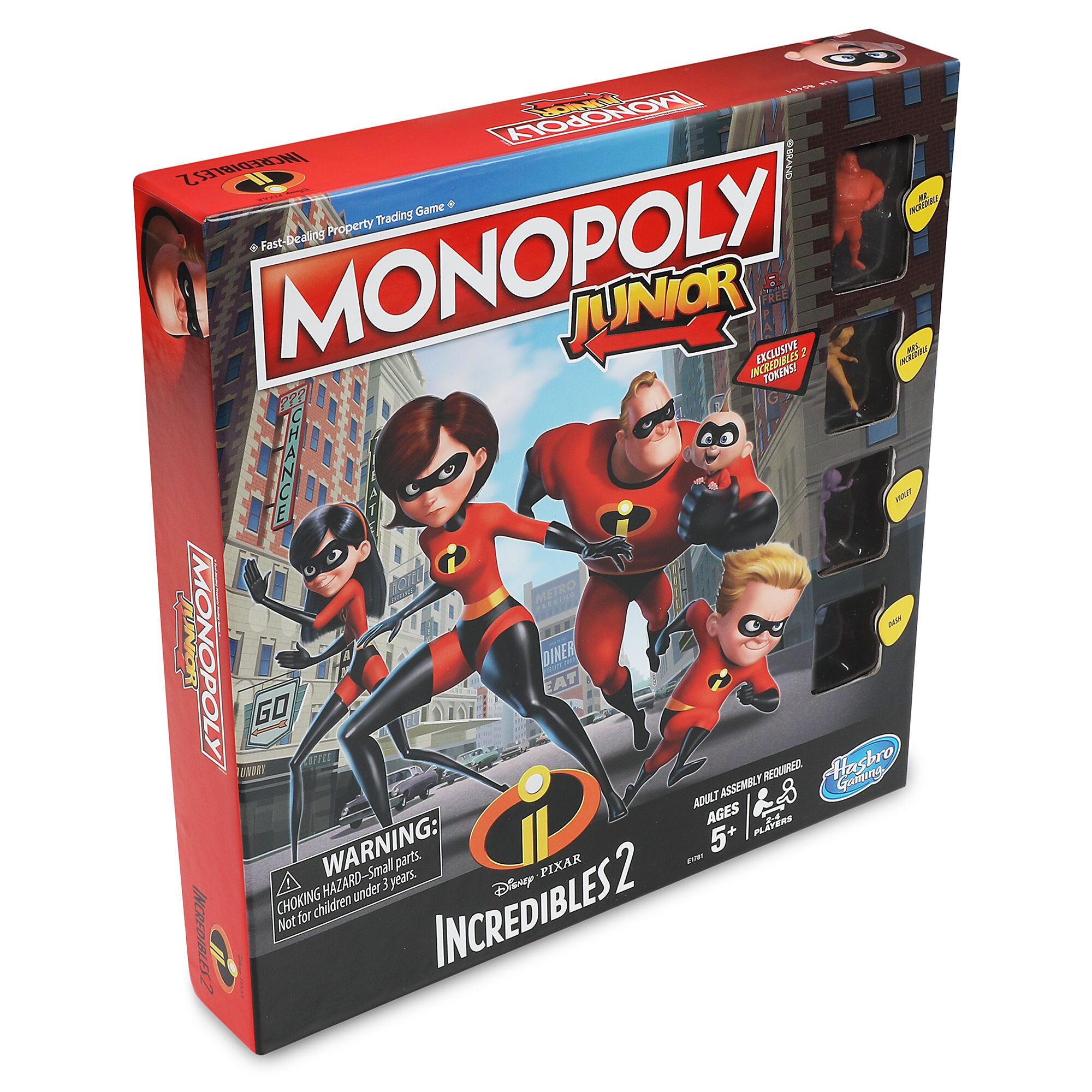 Incredibles 2 Monopoly Junior Game