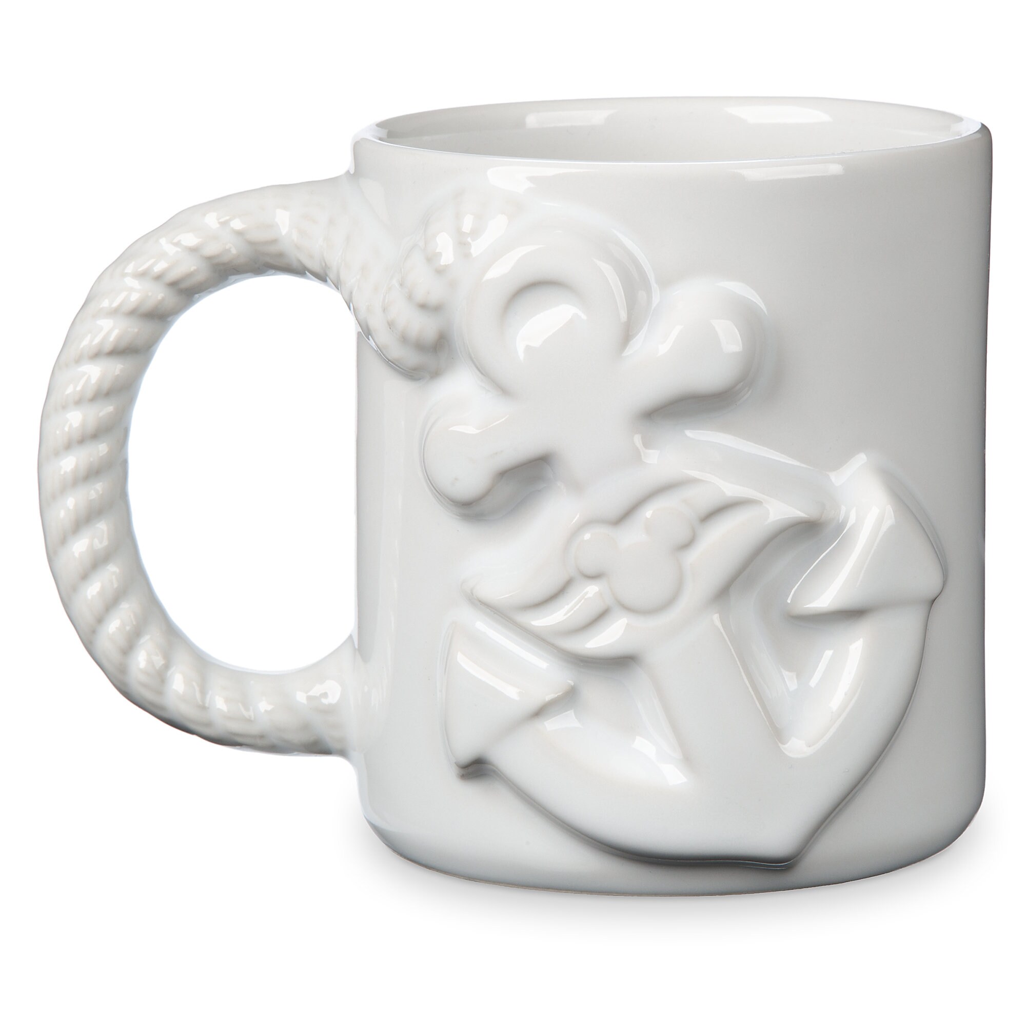 Disney Cruise Line Anchor Mug - White