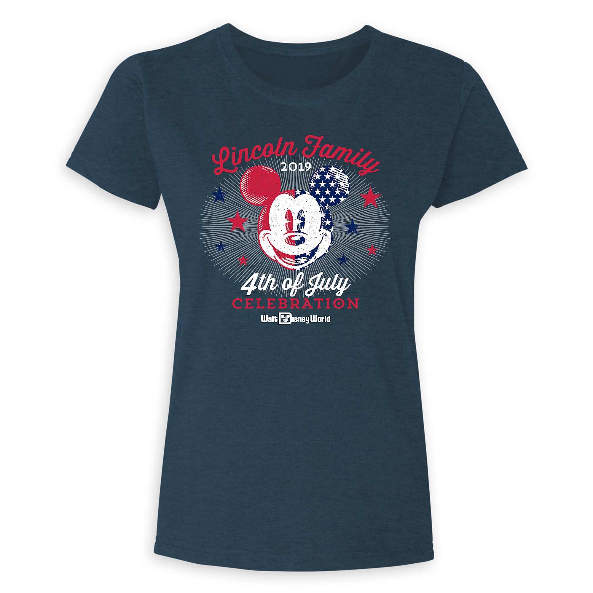 Women's Mickey Mouse 4th of July T-Shirt - Walt Disney World - Customized