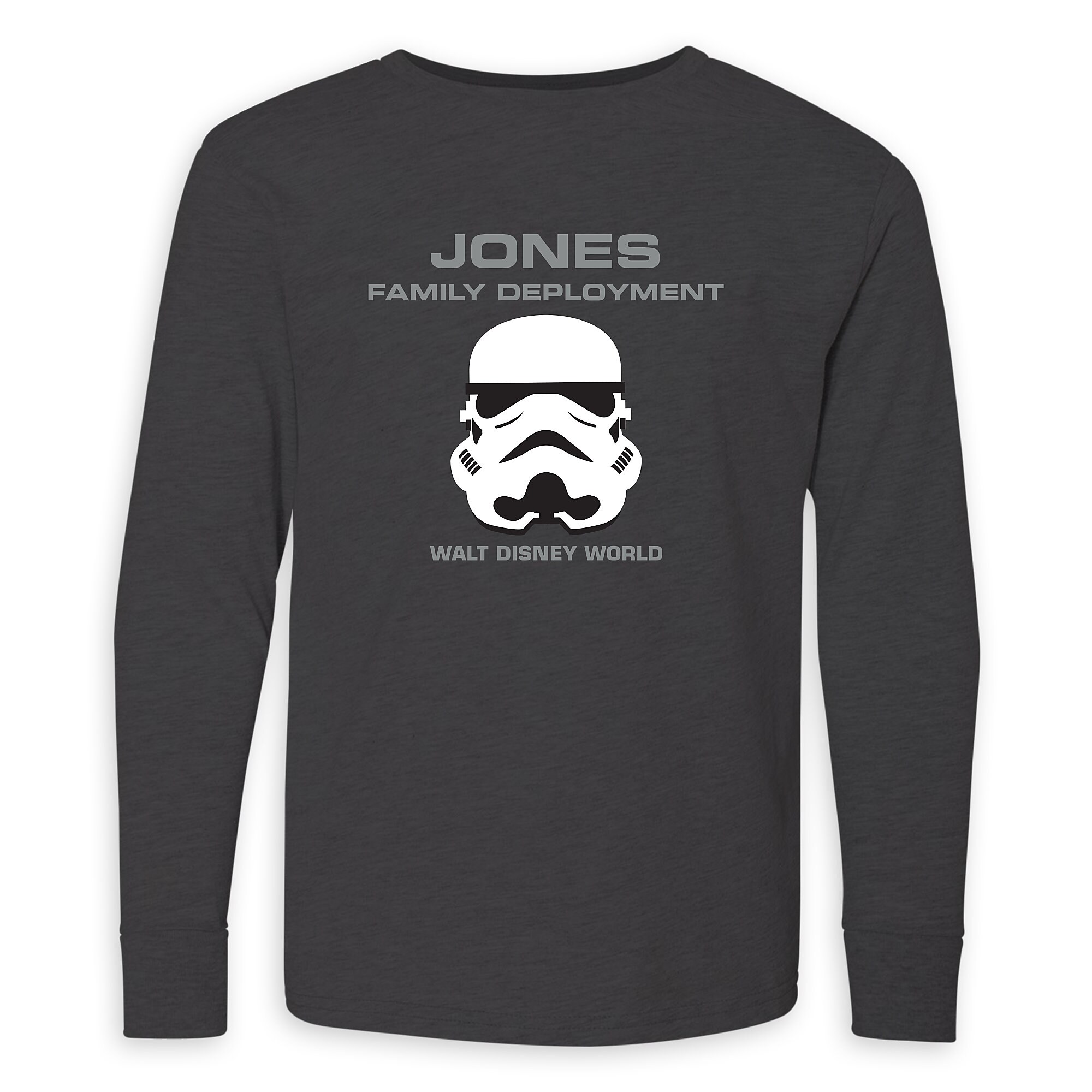 Youths' Star Wars Stormtrooper Family Deployment Long Sleeve T-Shirt - Walt Disney World - Customized