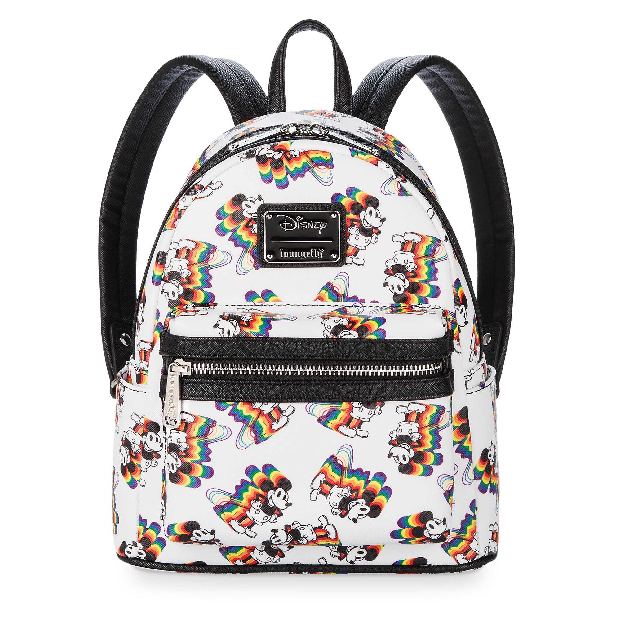 Mickey Mouse Rainbow Mini Backpack by Loungefly