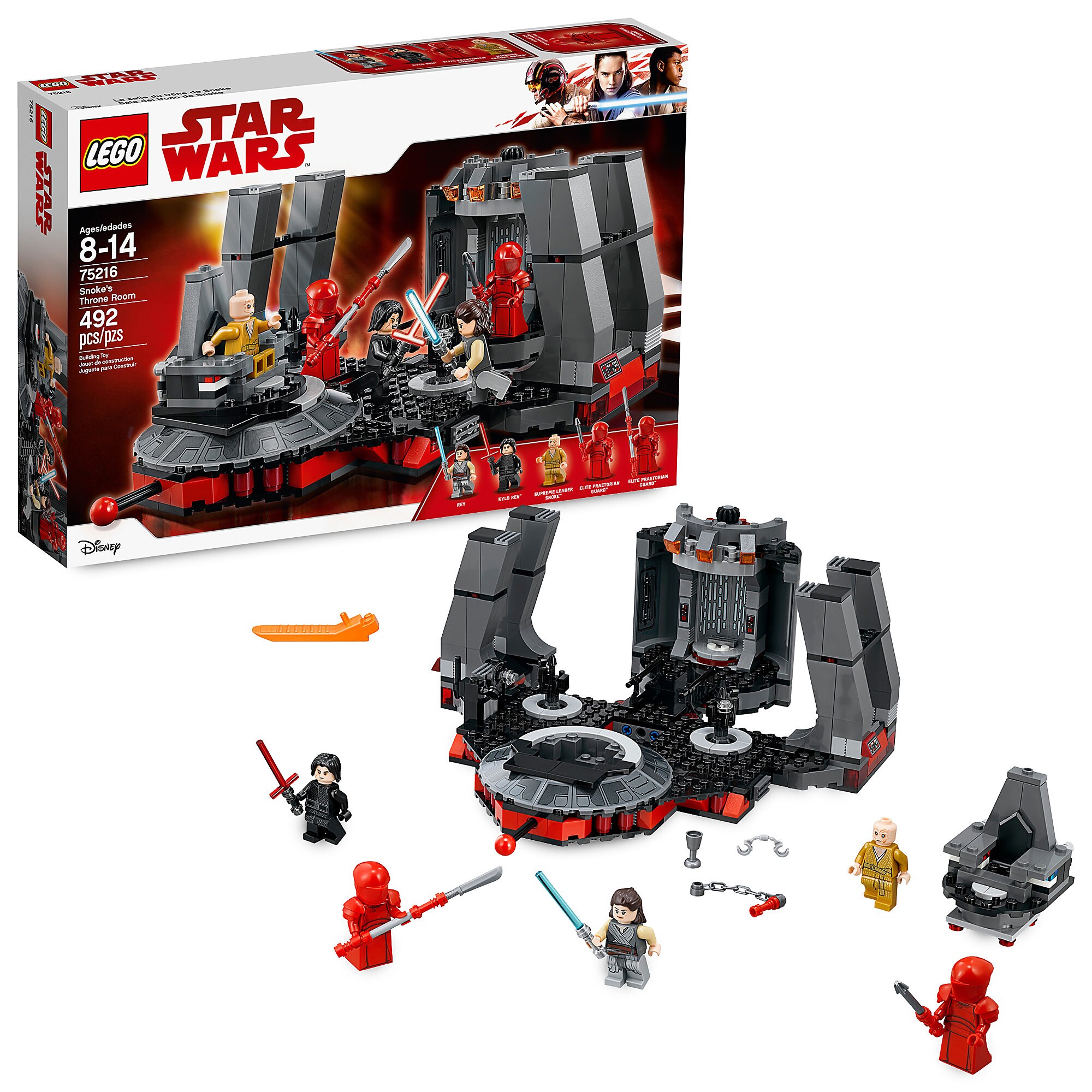 Snoke's Throne Room Playset by LEGO - Star Wars: The Last Jedi