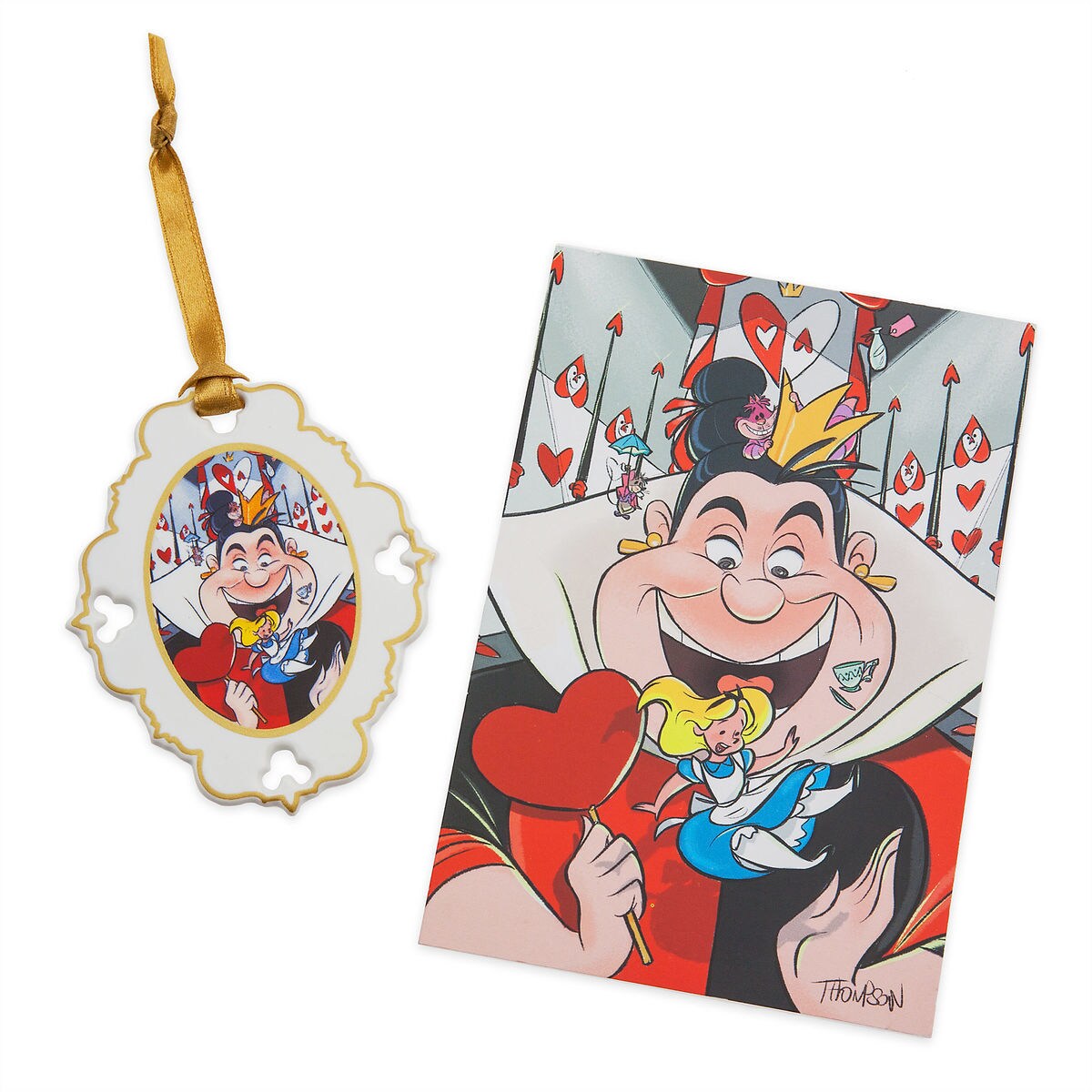Thumbnail Image of Alice in Wonderland Artist Series Sketchbook Ornament and Lithograph Set - Limited Edition # 1