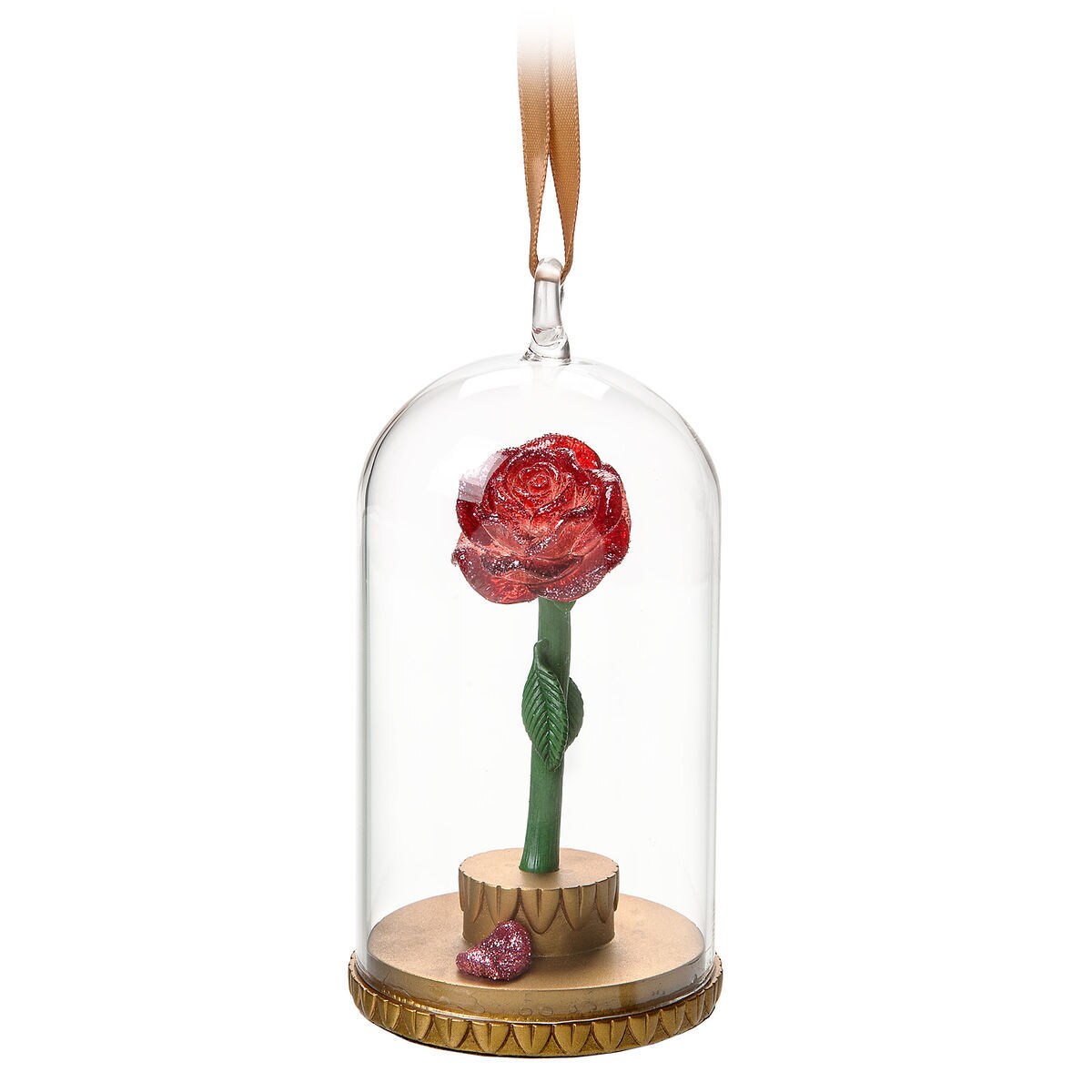 Beauty And The Beast Enchanted Rose Ornament Shopdisney