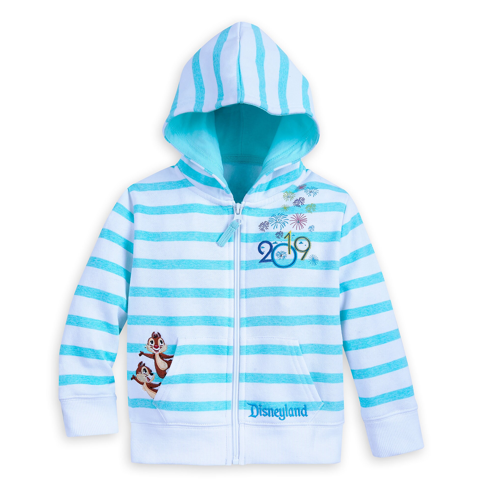 Mickey Mouse and Friends Zip-Up Hoodie for Kids - Disneyland 2019