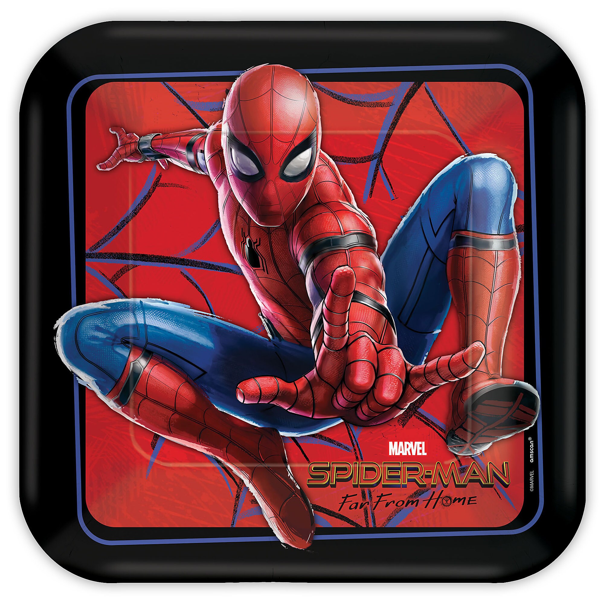 Spider-Man: Far from Home Lunch Plates