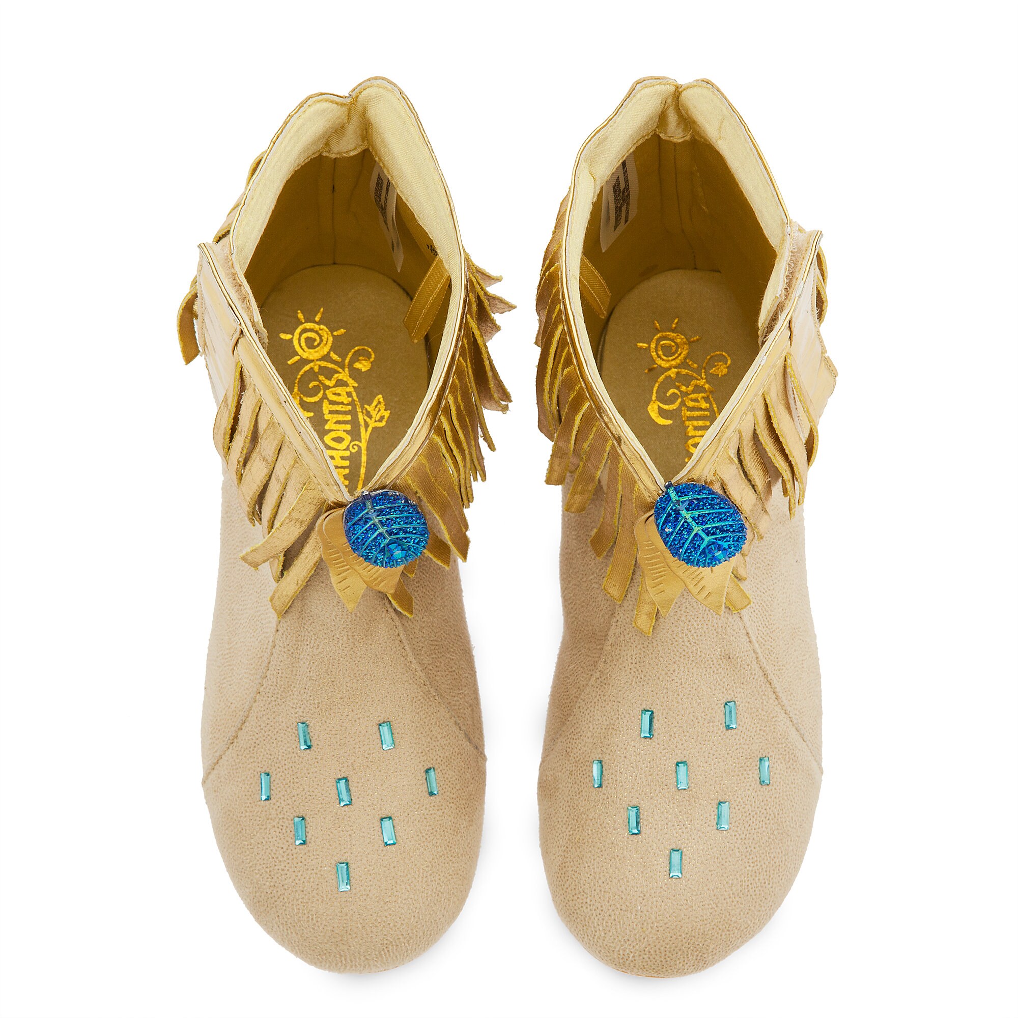 Pocahontas Costume Shoes for Kids