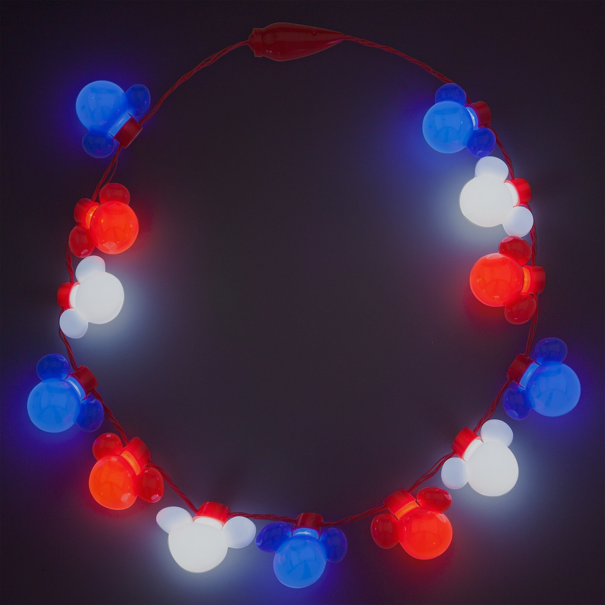 Mickey Mouse Americana Light-Up Necklace