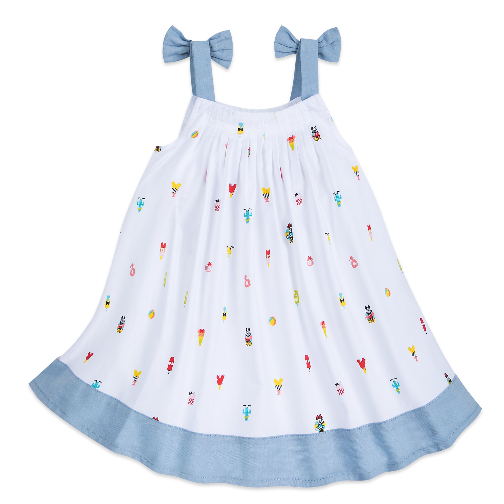 Mickey and Minnie Mouse Summer Fun Woven Dress for Baby