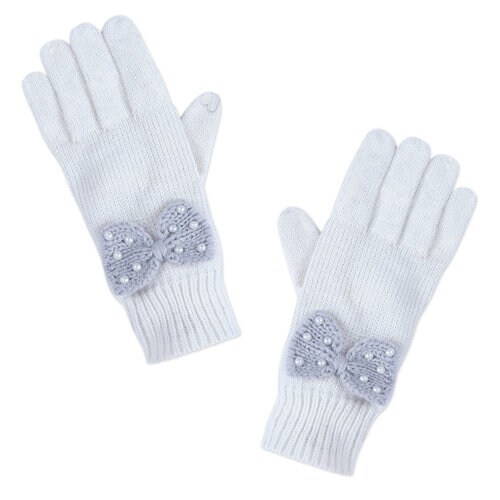 Minnie Mouse Knit Gloves for Adults shopDisney