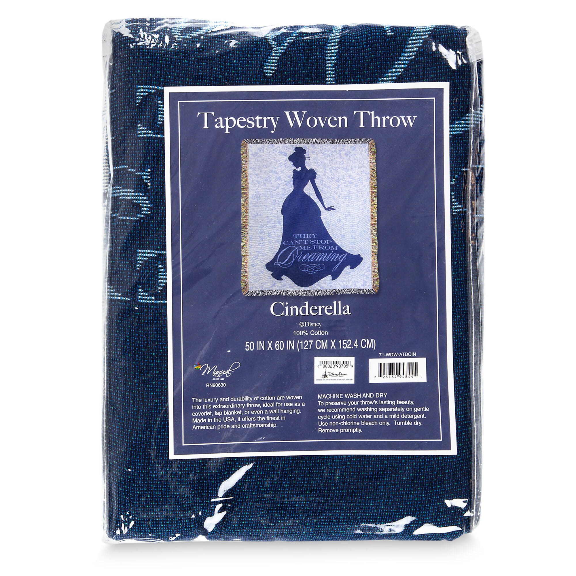 Cinderella Tapestry Woven Throw