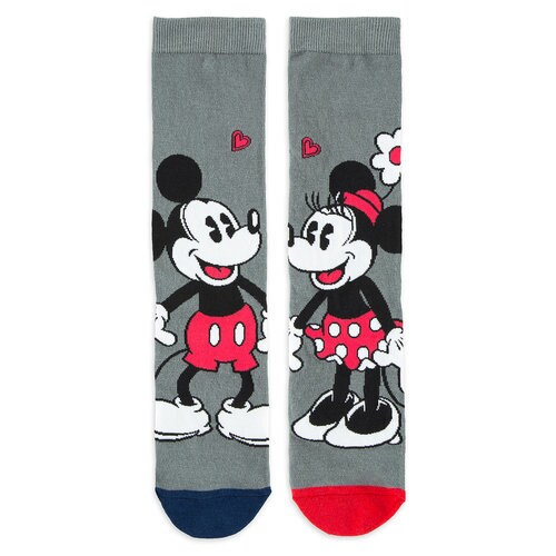 Mickey and Minnie Mouse Sweethearts Socks for Women | shopDisney