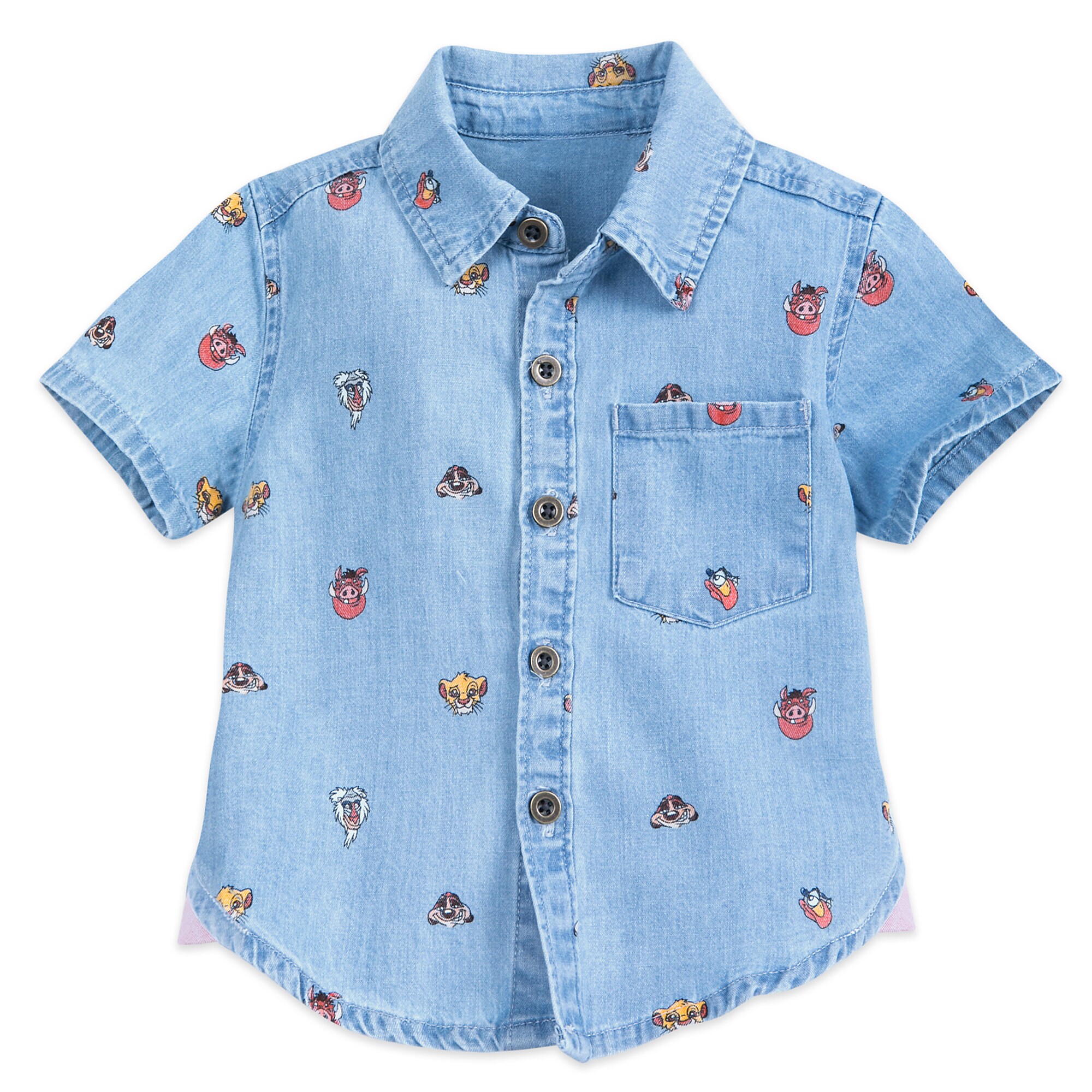 The Lion King Chambray Shirt for Baby