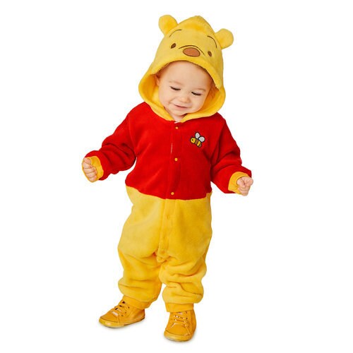 Winnie The Pooh Fleece Costume Romper For Baby 