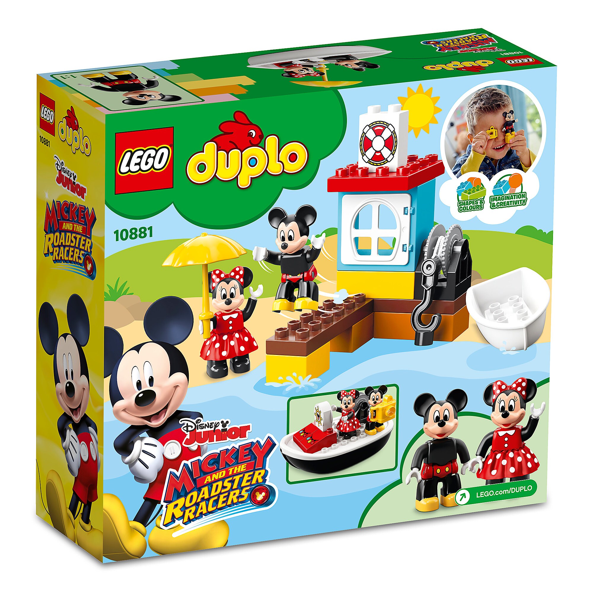 Mickey Mouse Boat Duplo Playset by LEGO - Mickey and the Roadster Racers