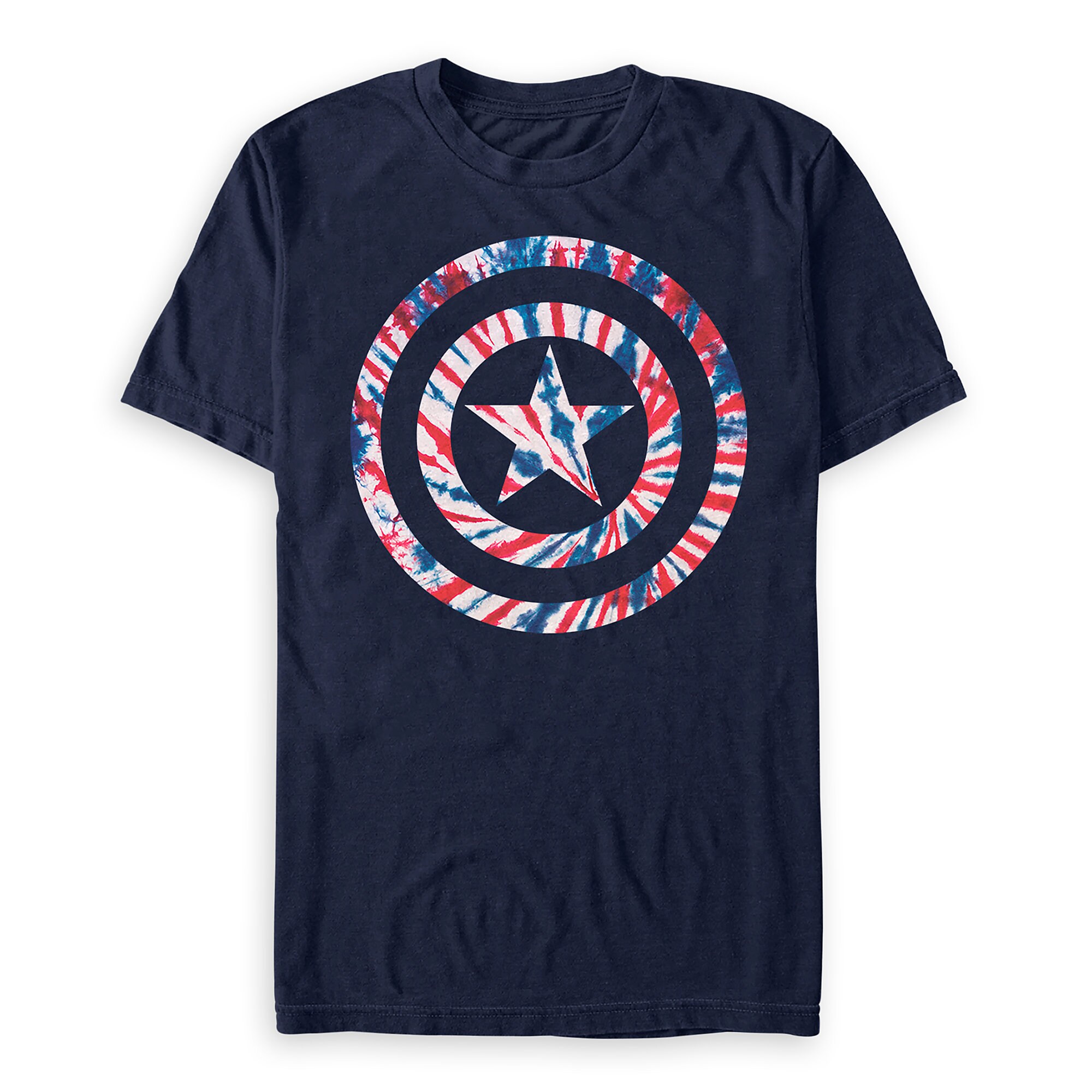 Captain America Tie-Dye T-Shirt for Men