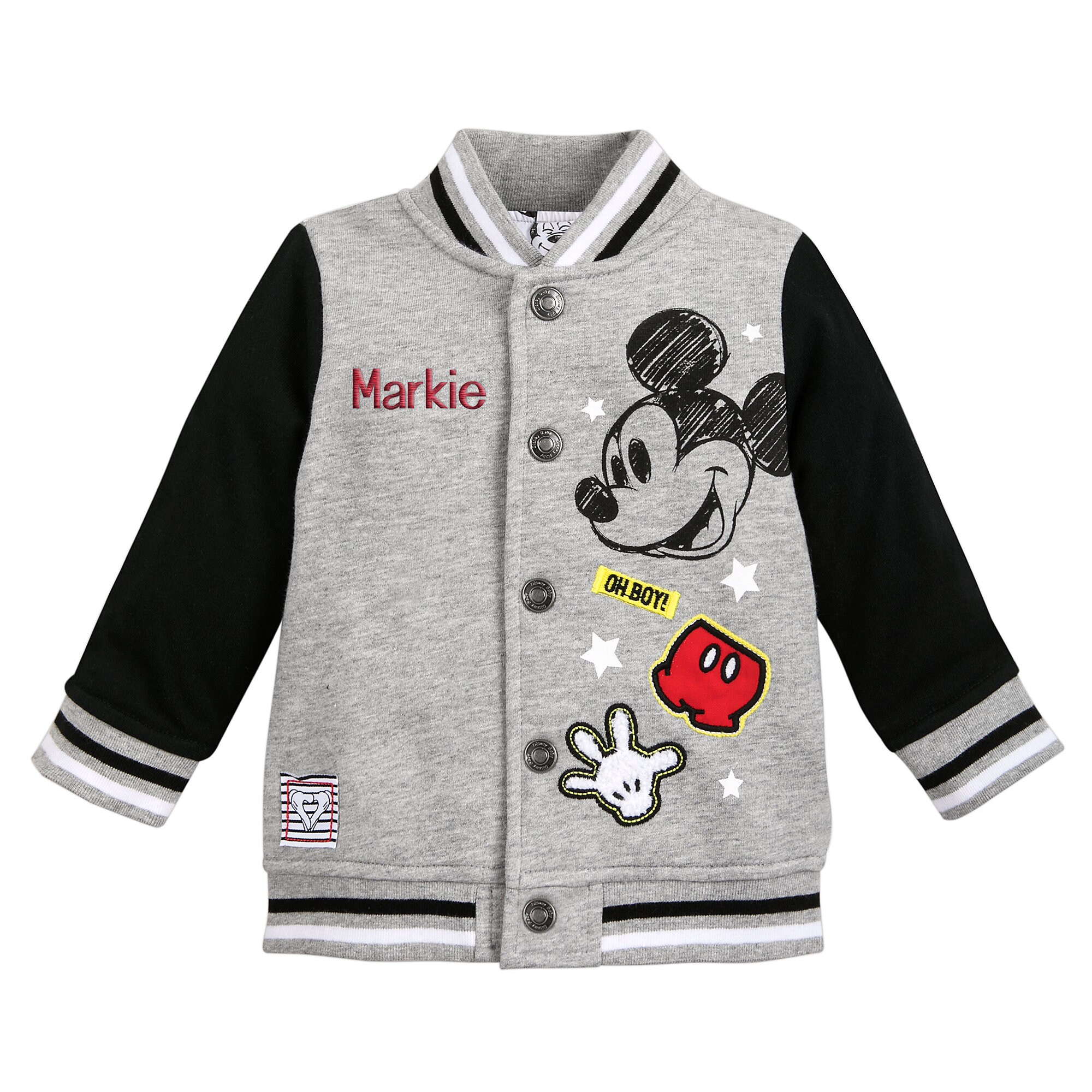 Mickey Mouse Bomber Jacket for Baby - Personalized