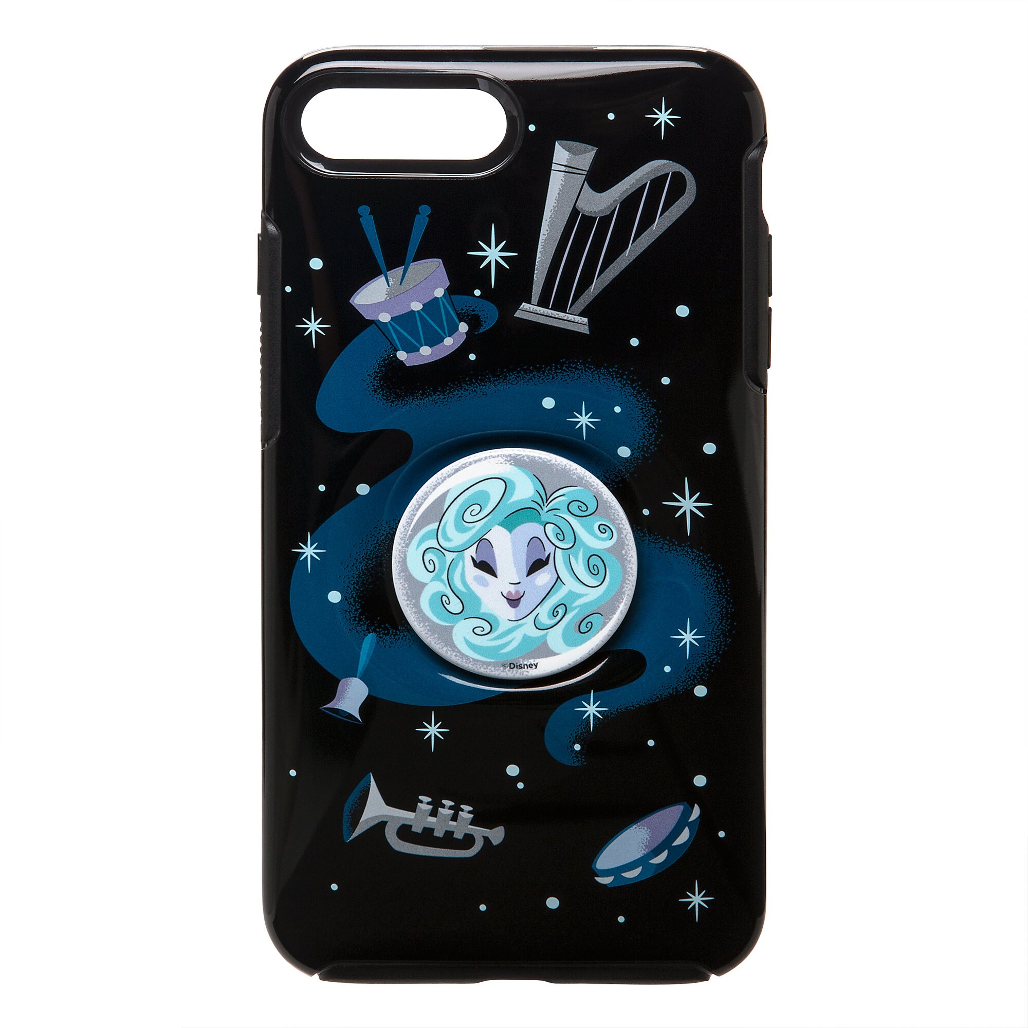 Madame Leota OtterBox iPhone 8/7 Plus Case with PopSockets PopGrip - The Haunted Mansion