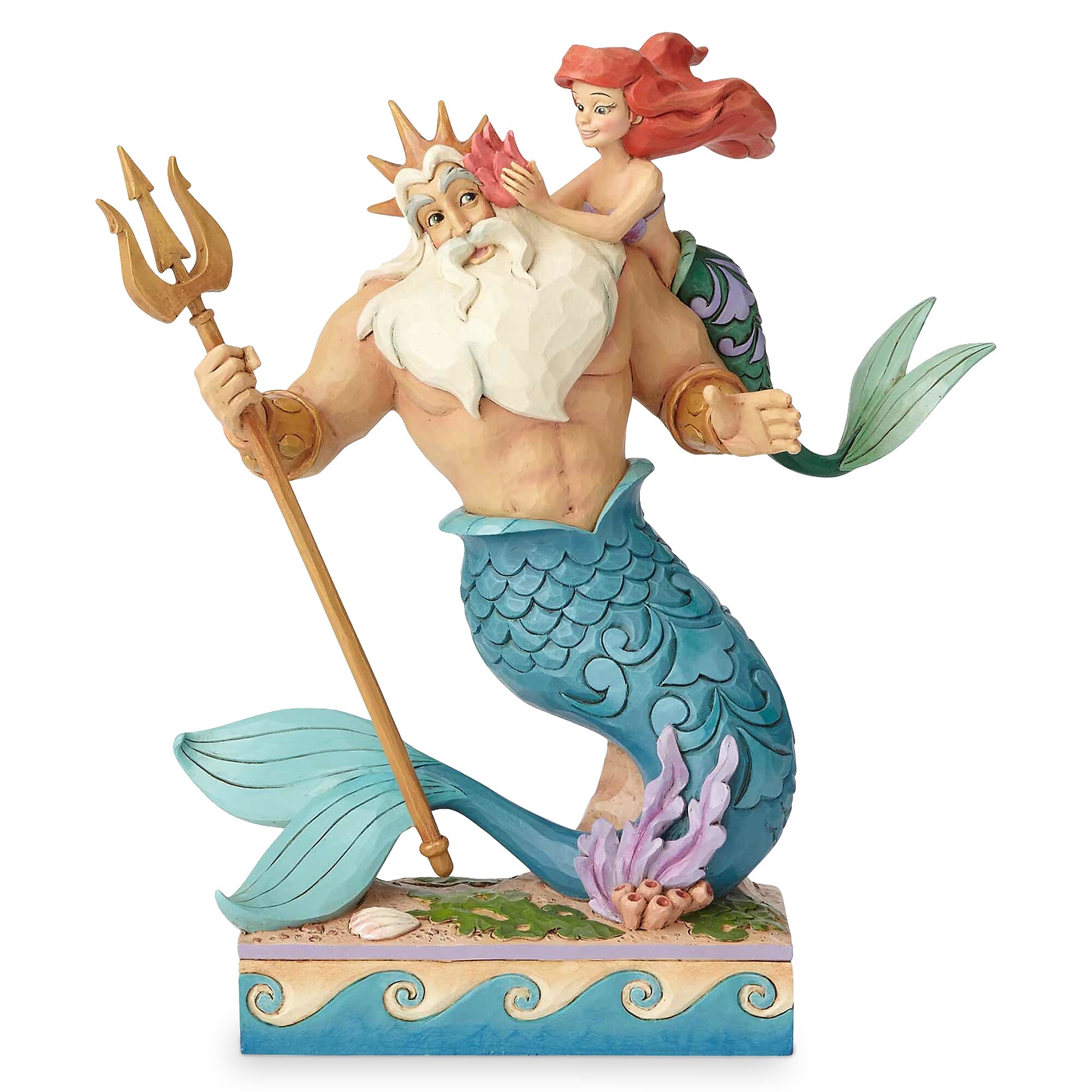 Ariel and Triton ''Daddy's Little Princess'' Figure by Jim Shore
