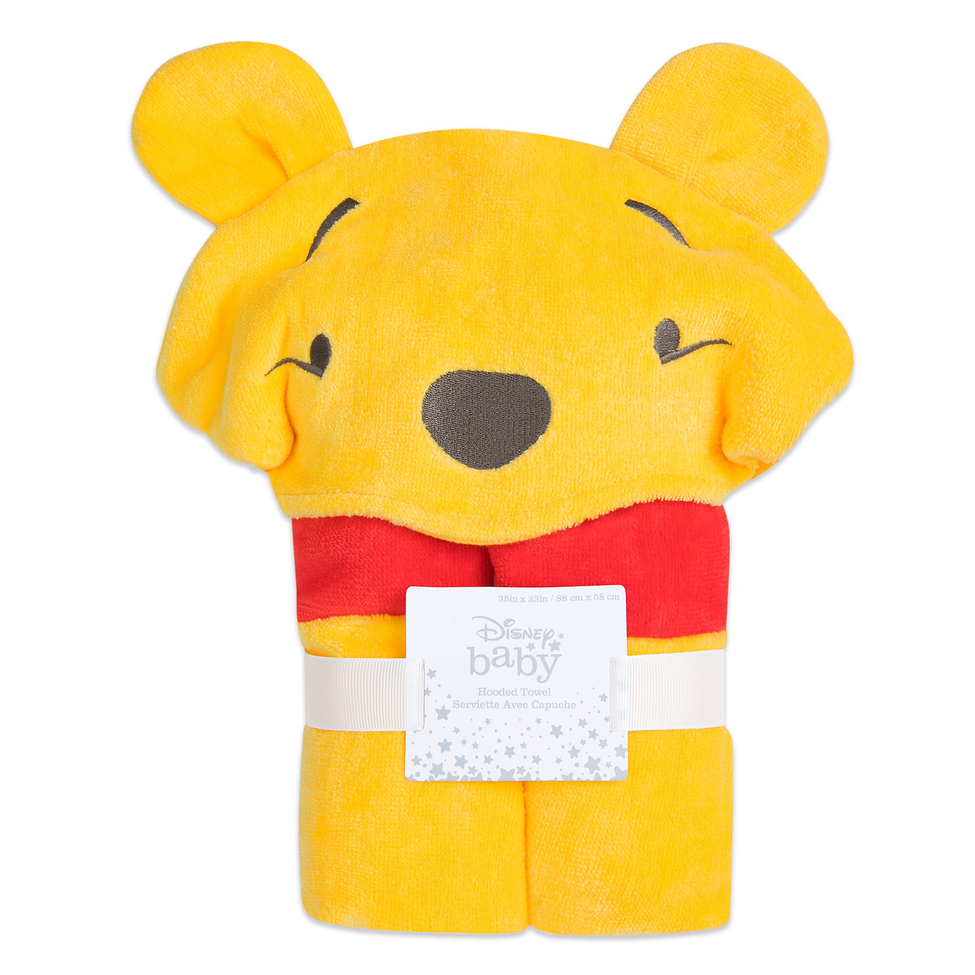 Winnie the Pooh Hooded Towel for Baby - Personalized