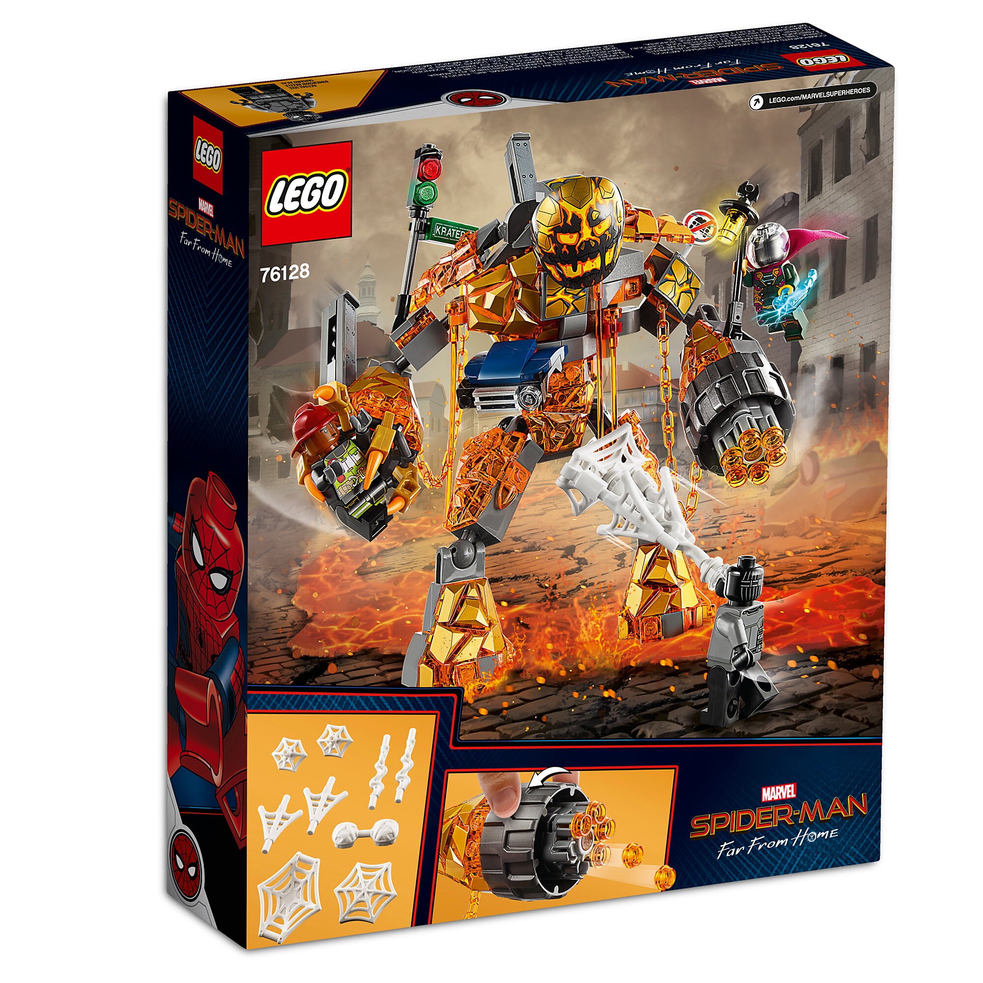 Spider-Man: Far From Home Molten Man Battle Play Set by LEGO