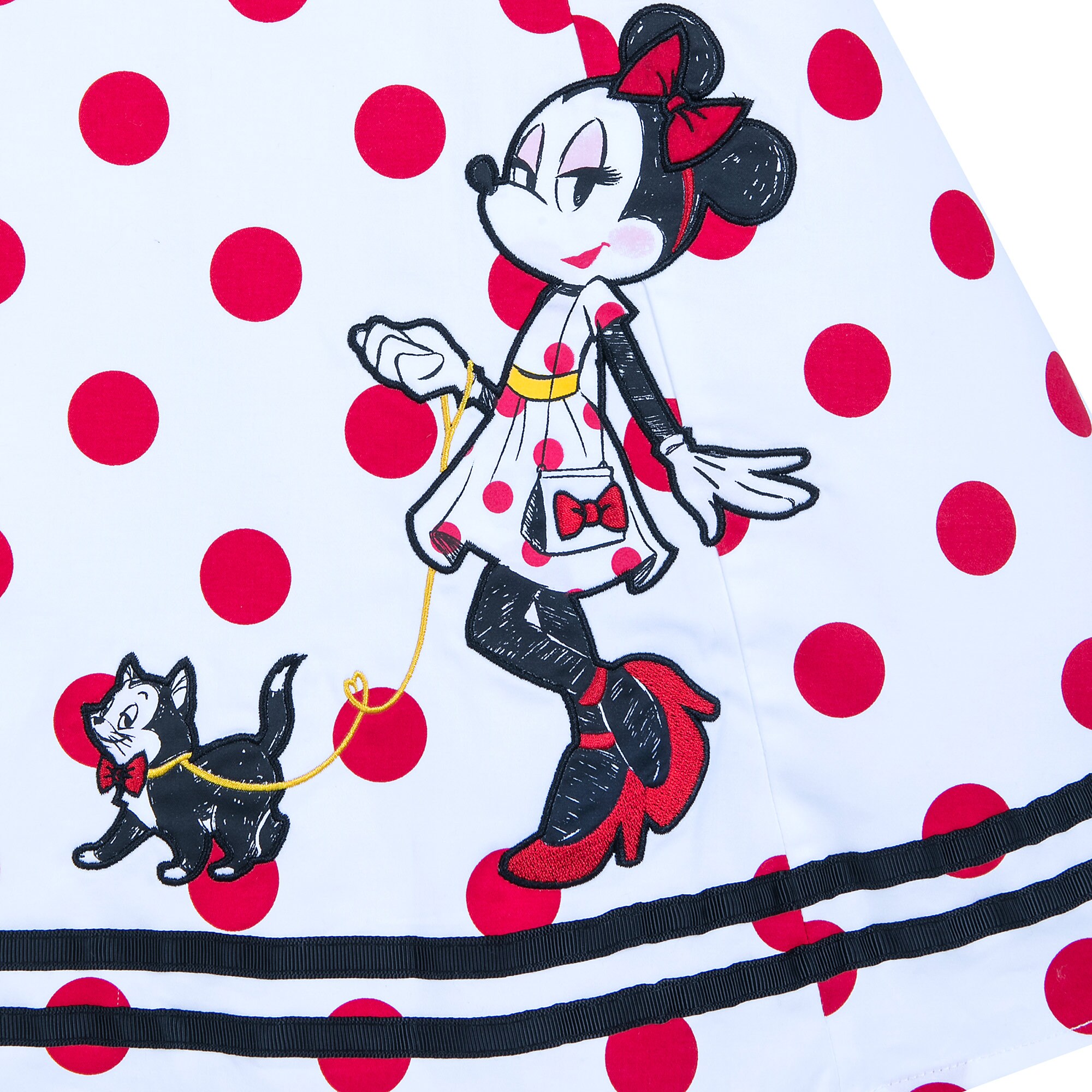 Minnie Mouse and Figaro Dress for Girls