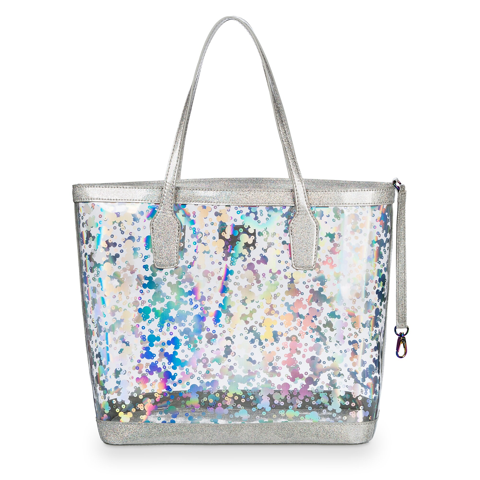 Mickey Mouse Magic Mirror Metallic Tote by Loungefly