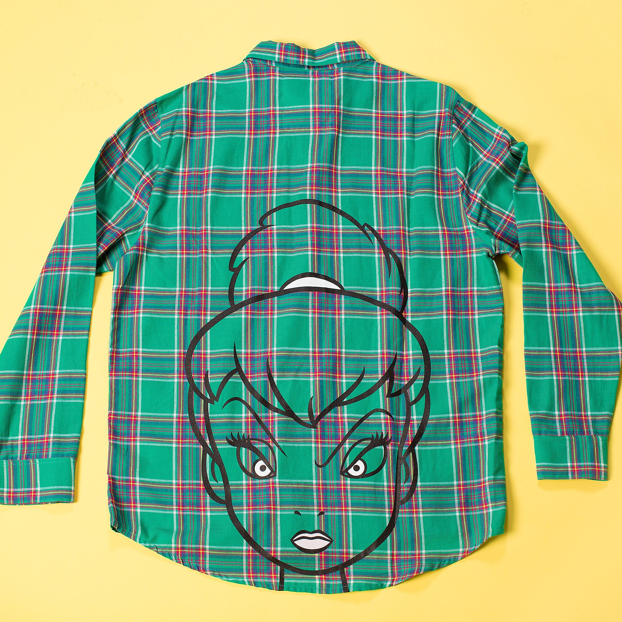Tinker Bell Flannel Shirt for Adults by Cakeworthy