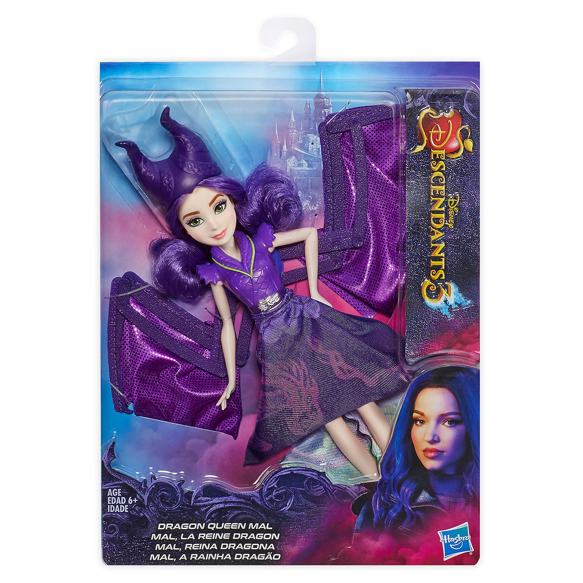 Dragon Queen Mal Doll - Descendants 3 - 11''
