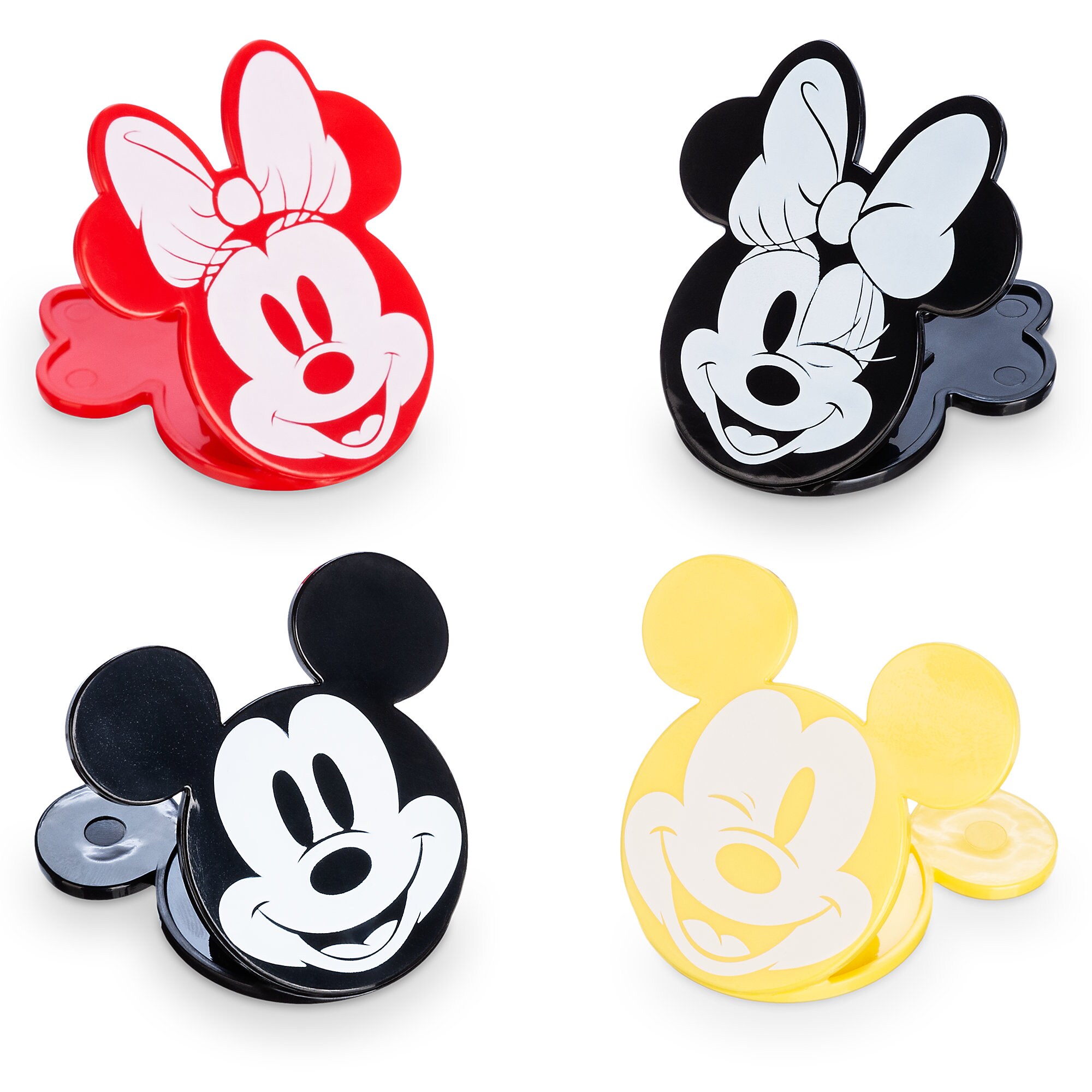 Mickey and Minnie Mouse Bag Clips Set - Disney Eats