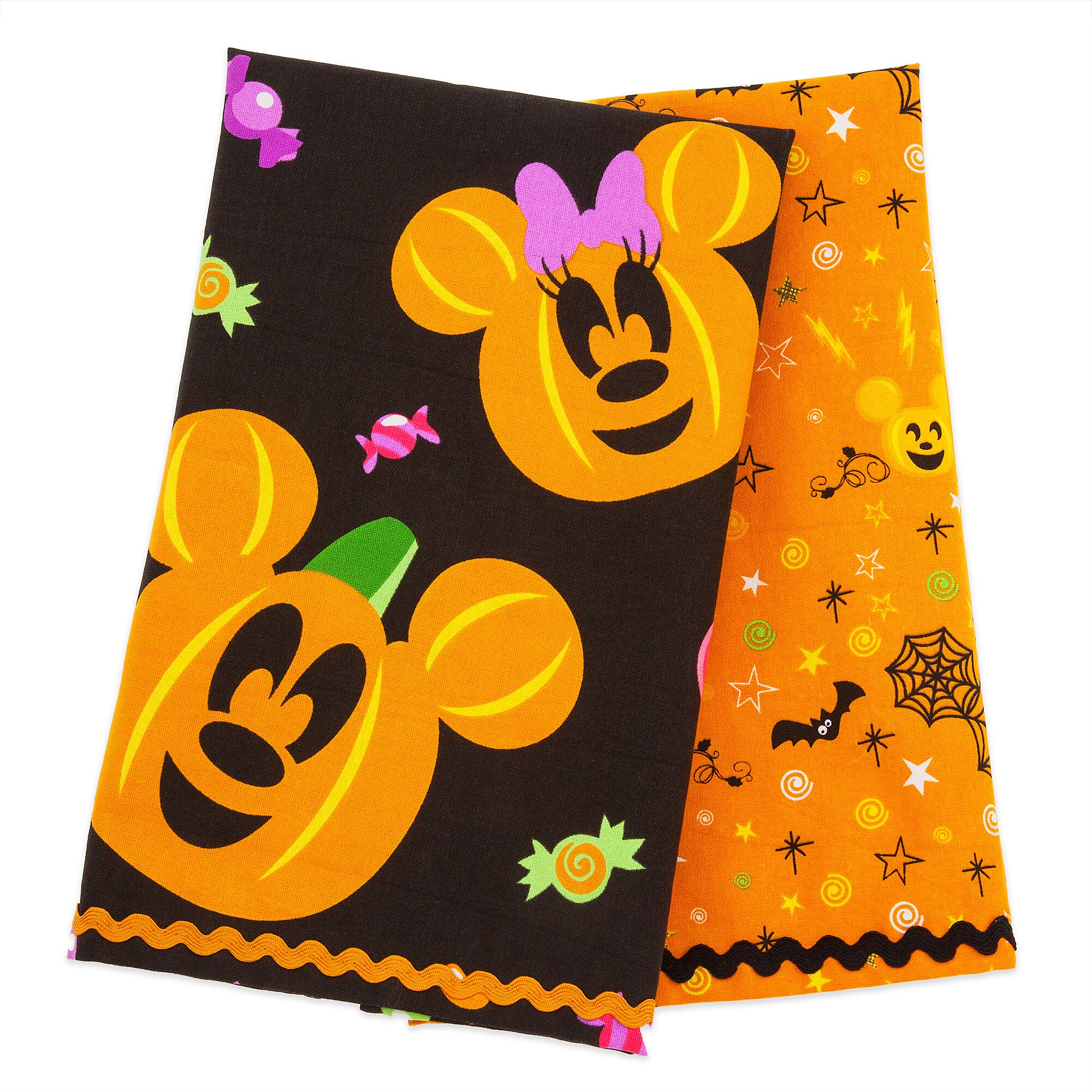 Mickey and Minnie Mouse Pumpkin Kitchen Towel Set