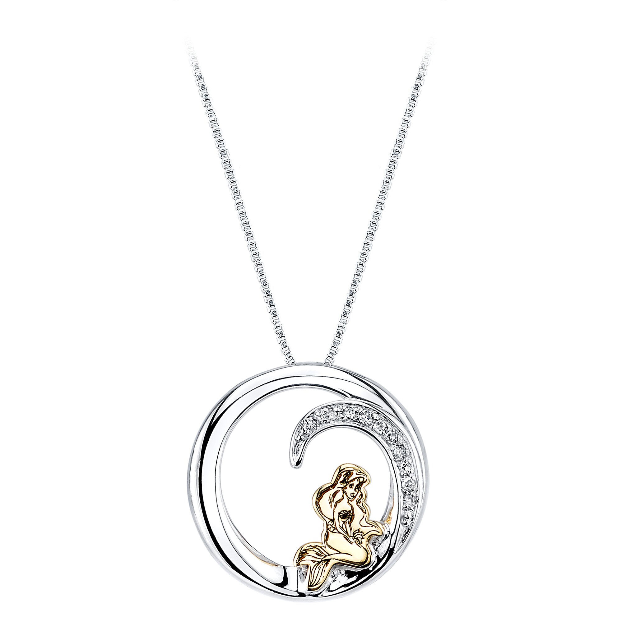 Ariel Diamond Pendant Necklace