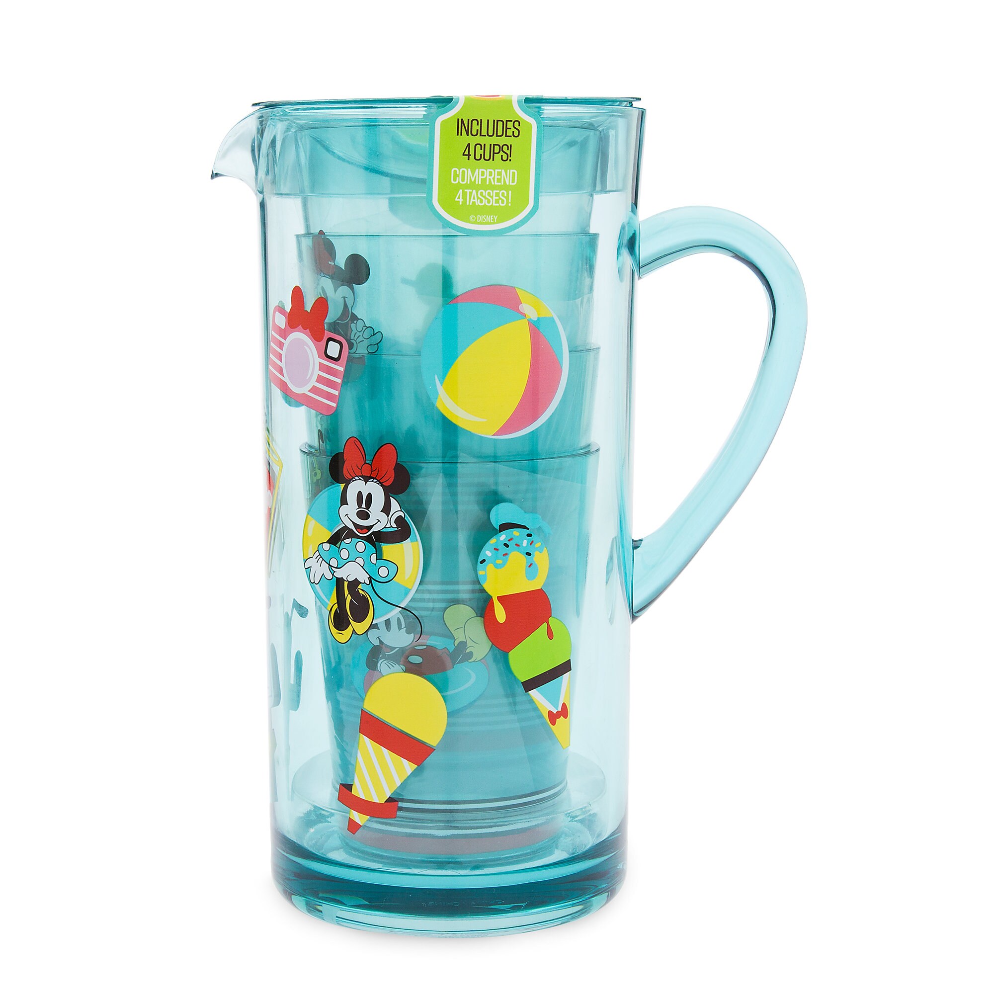 Mickey Mouse and Friends Pitcher Set - Disney Eats
