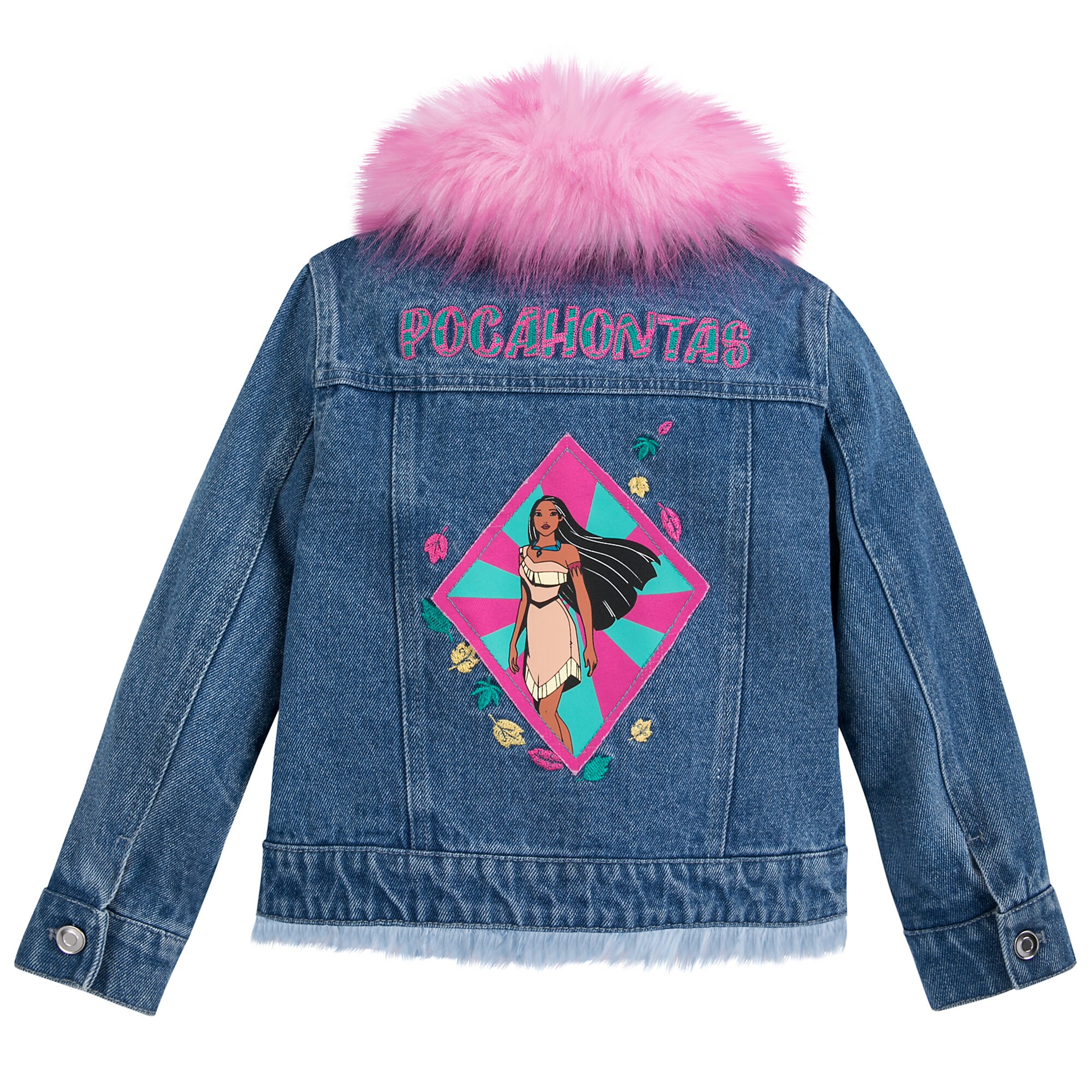 Pocahontas Denim Jacket for Girls