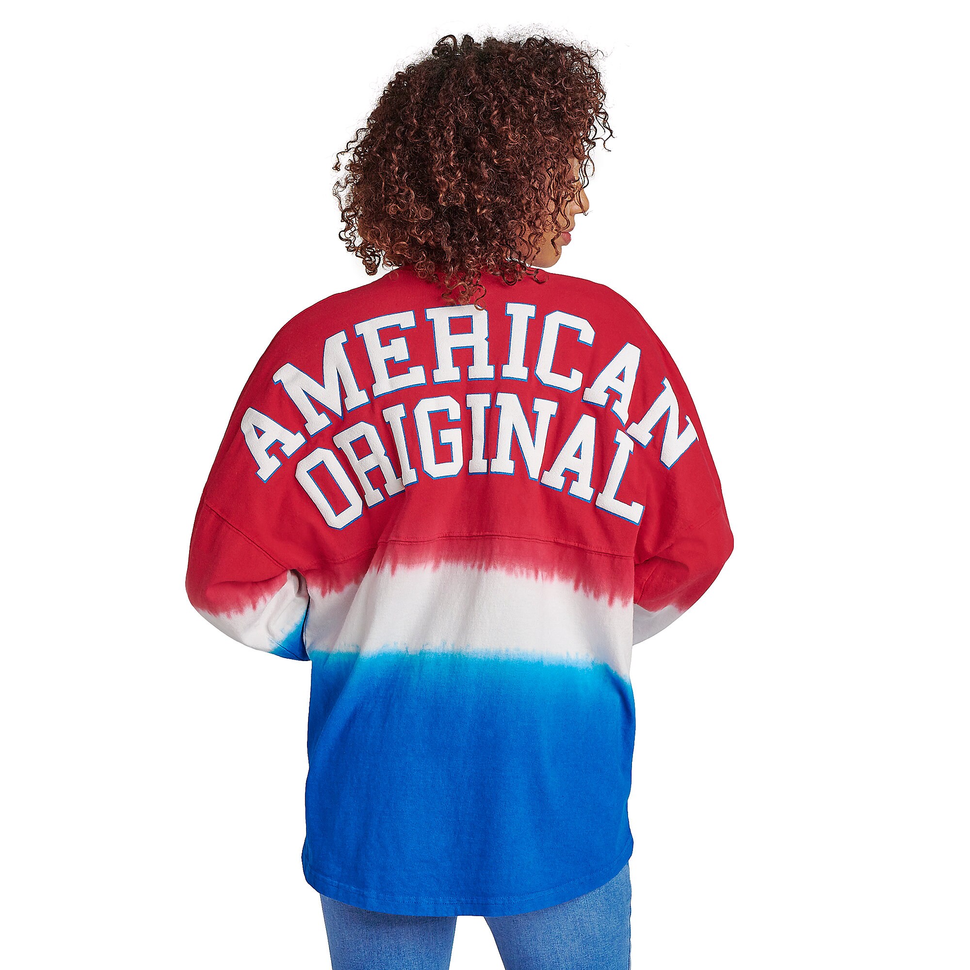 Mickey Mouse Tie-Dye Americana Spirit Jersey for Adults