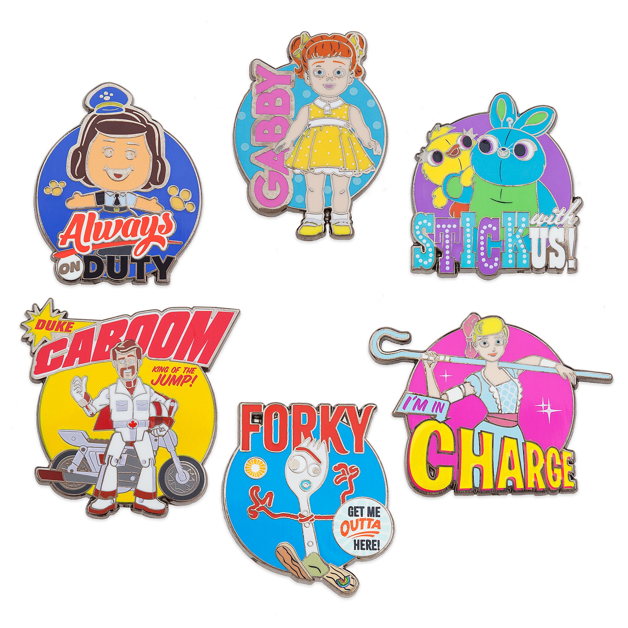 Toy Story 4 Pin Set - Limited Release