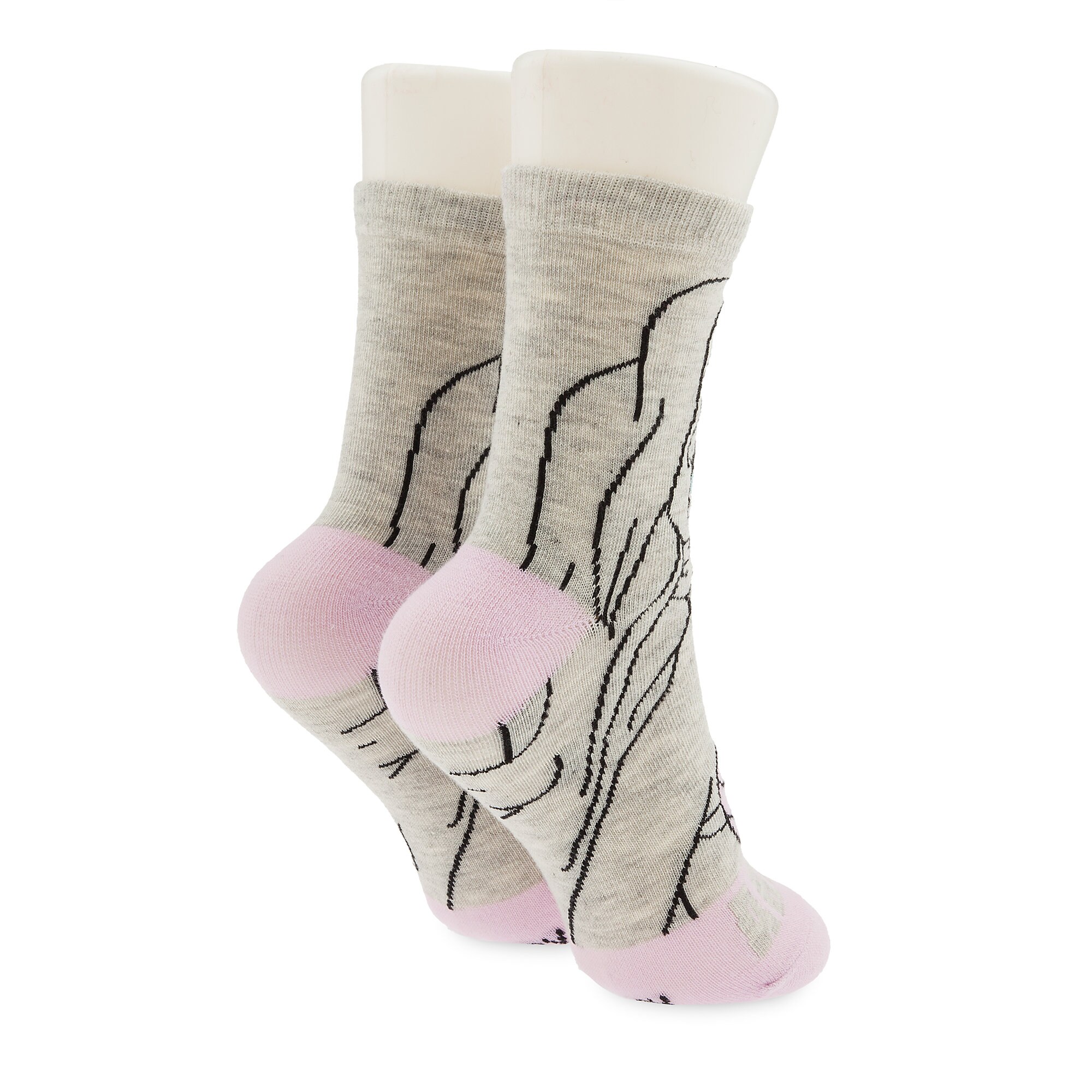 Ariel Line Art Socks for Adults