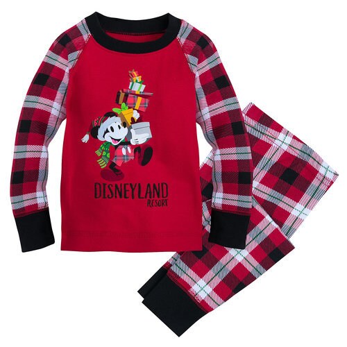 Santa Mickey Mouse Holiday Pajama Set for Baby - Disneyland | shopDisney