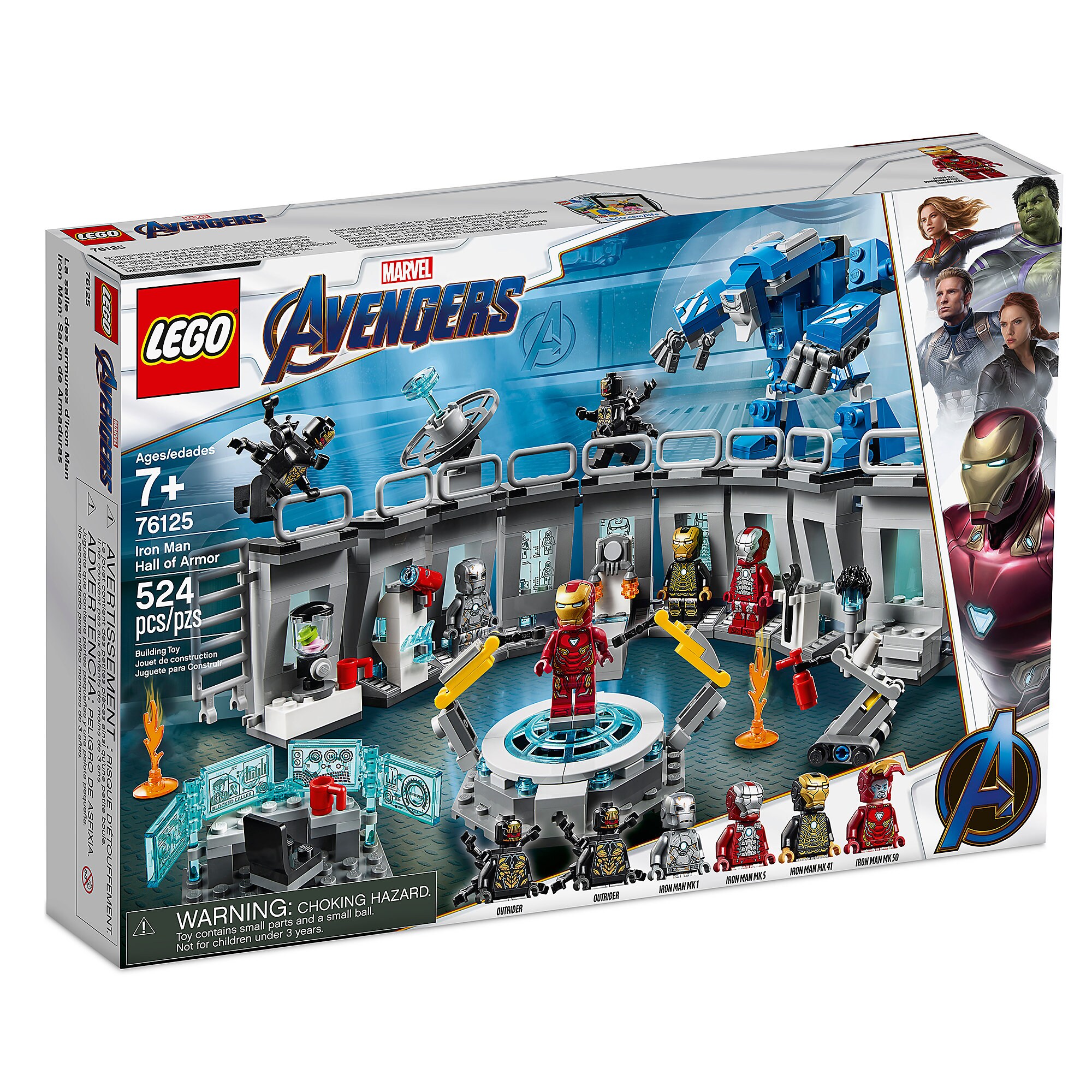 Iron Man Hall of Armor Play Set by LEGO - Marvel Avengers