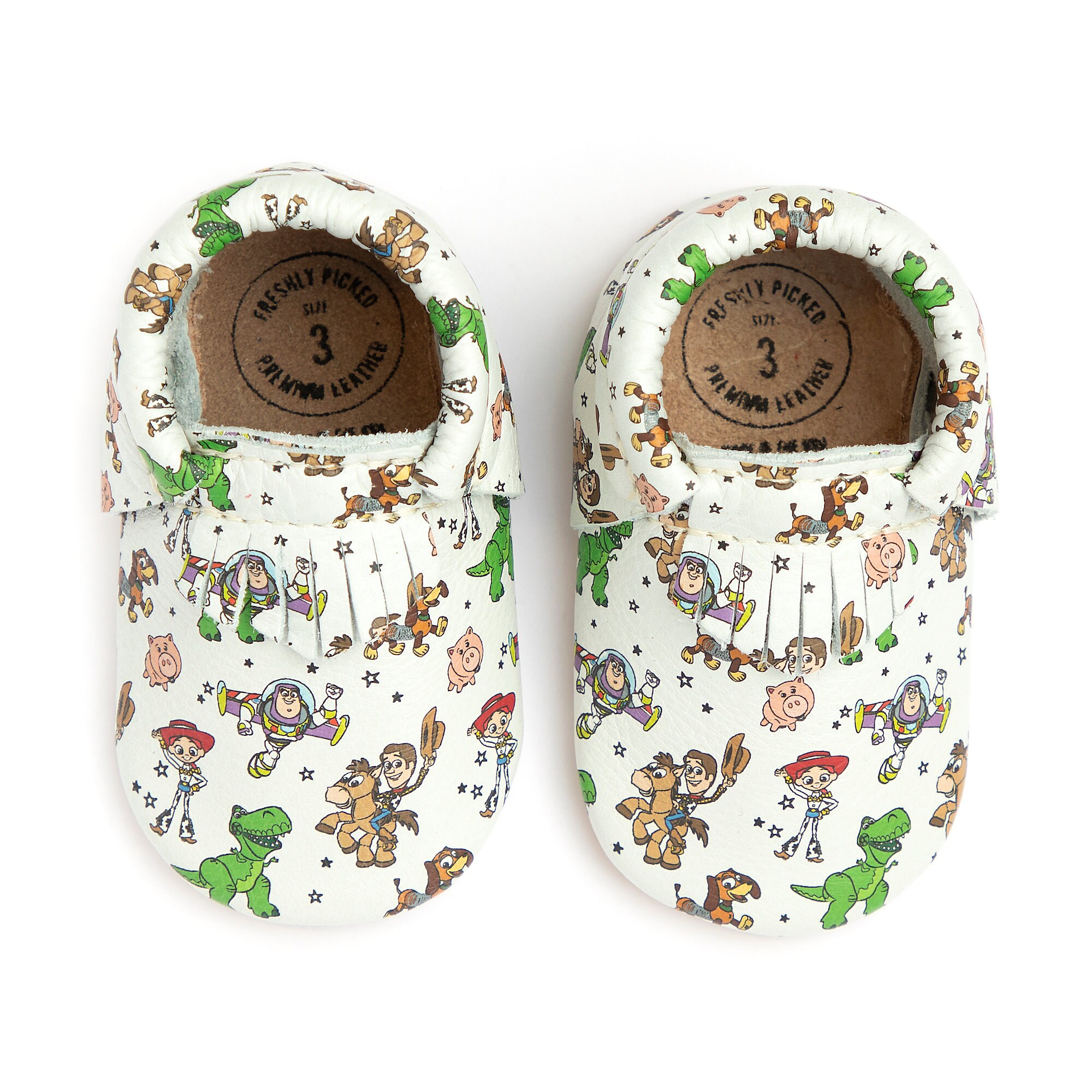 Toy Story Moccasins for Baby by Freshly Picked