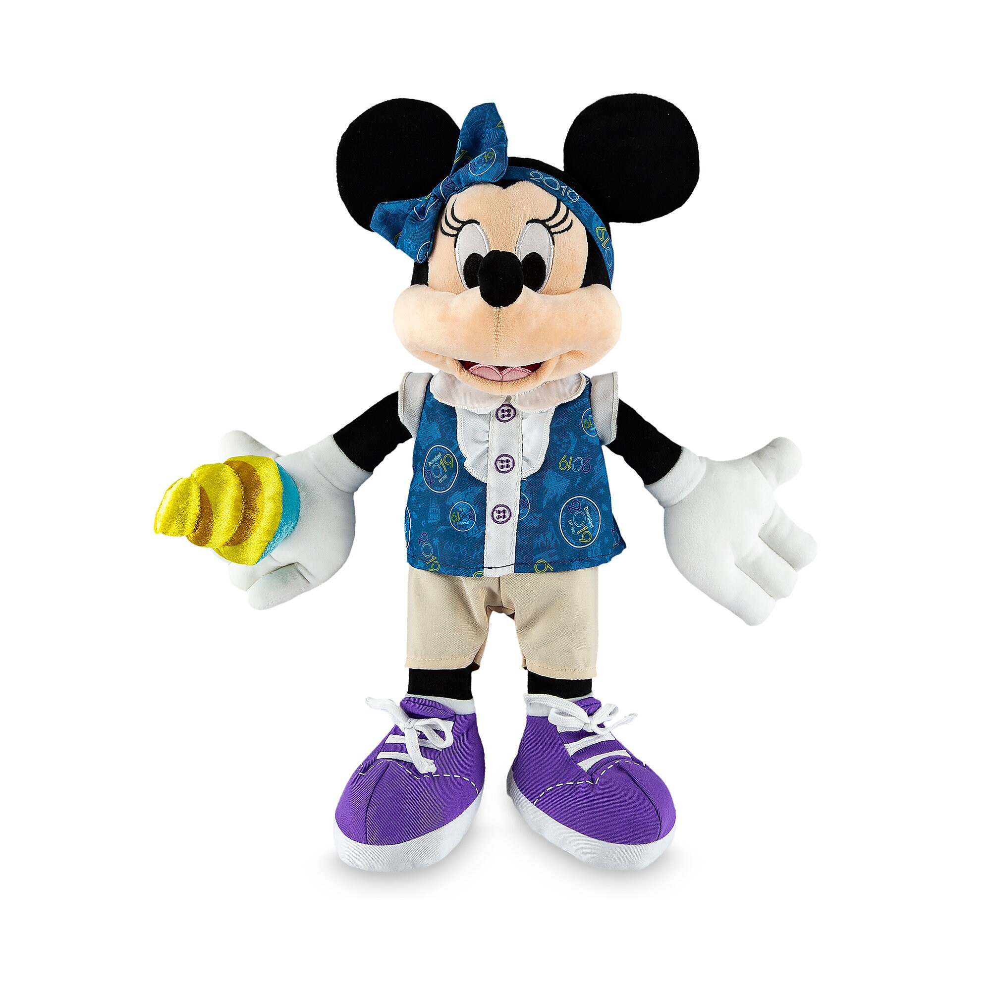 Minnie Mouse Plush - Disneyland 2019 - Medium - 16''