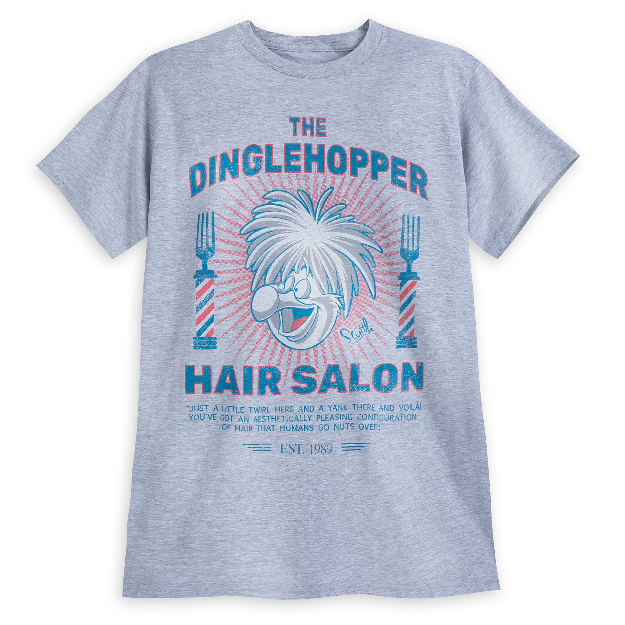 The Dinglehopper Hair Salon T-Shirt for Adults - The Little Mermaid